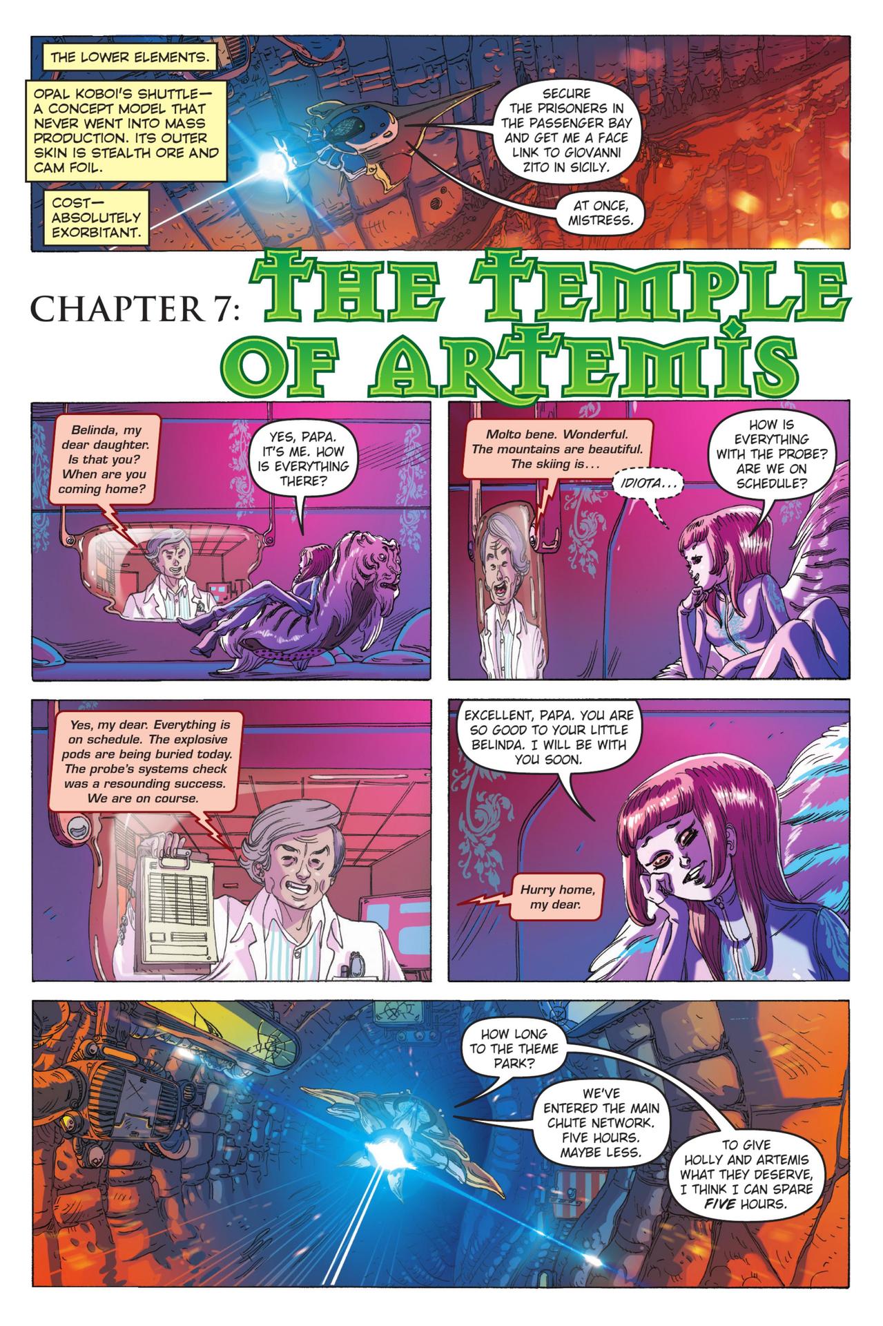 Read online Artemis Fowl: The Opal Deception comic -  Issue # TPB - 55