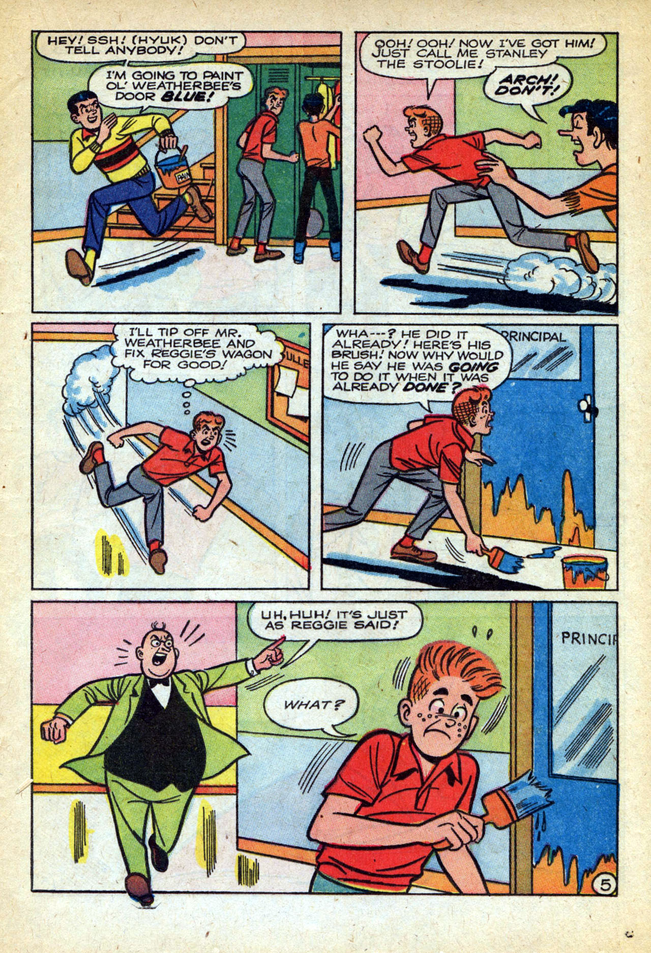 Read online Reggie and Me (1966) comic -  Issue #25 - 17