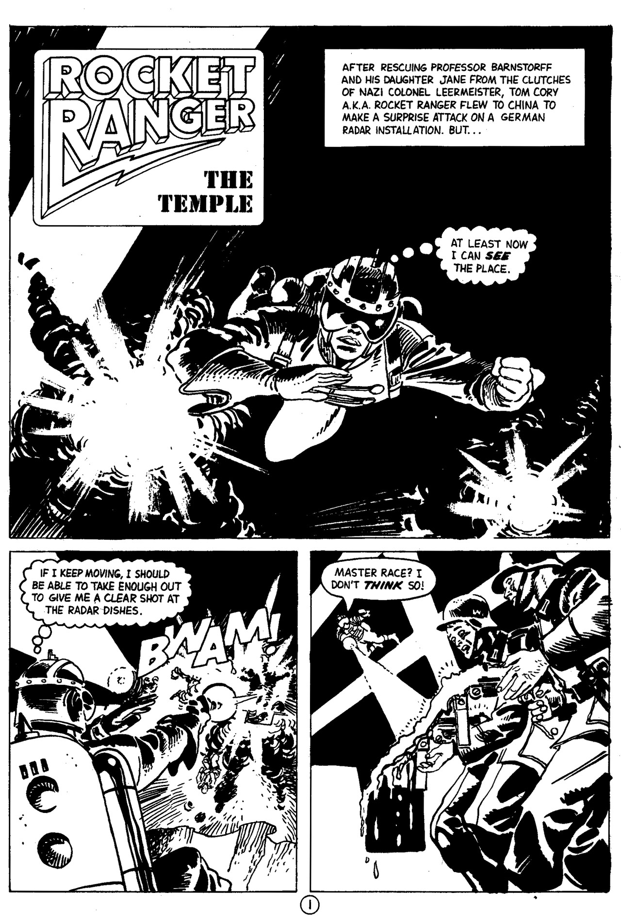Read online Rocket Ranger comic -  Issue #4 - 3
