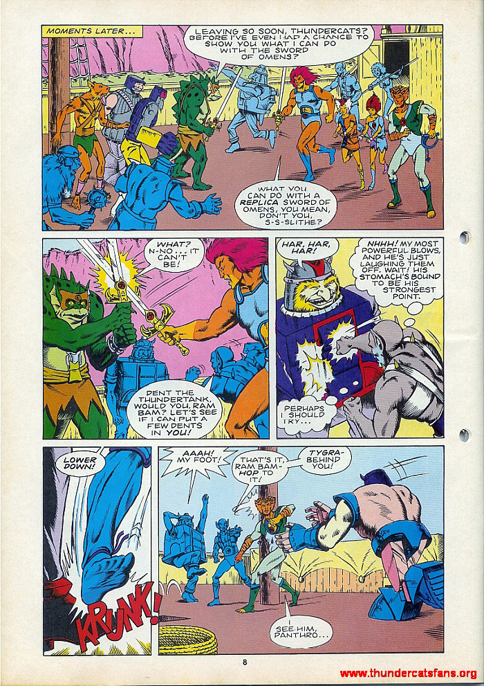 Read online ThunderCats (1987) comic -  Issue #12 - 8