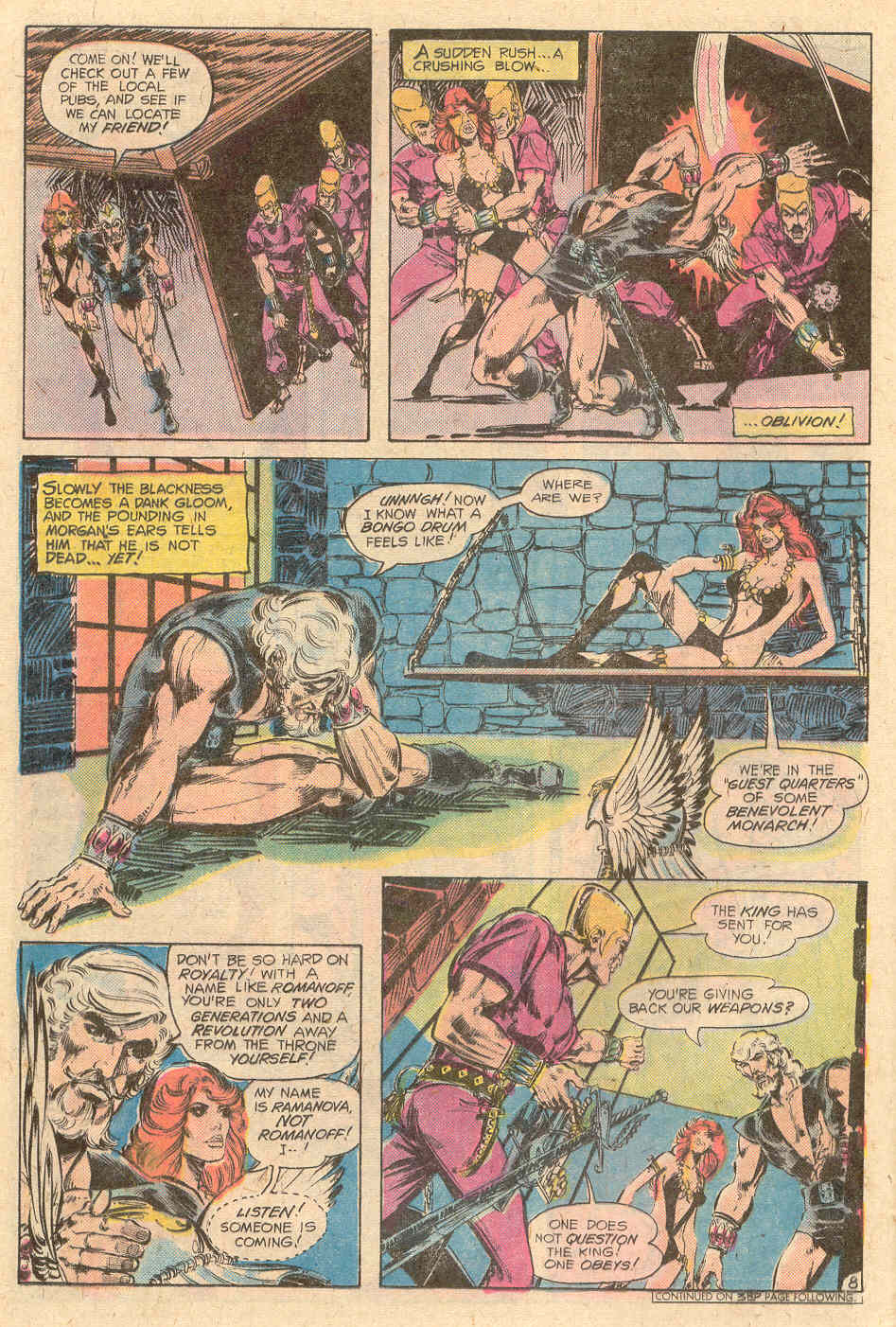Read online Warlord (1976) comic -  Issue #7 - 9