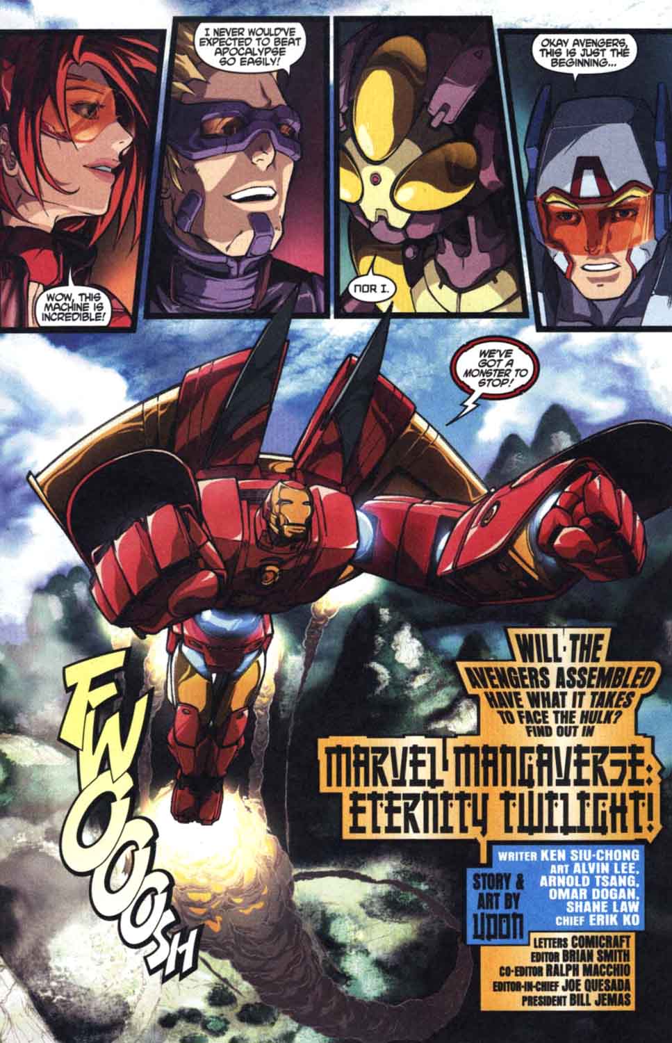 Read online Marvel Mangaverse: Avengers Assemble! comic -  Issue # Full - 25