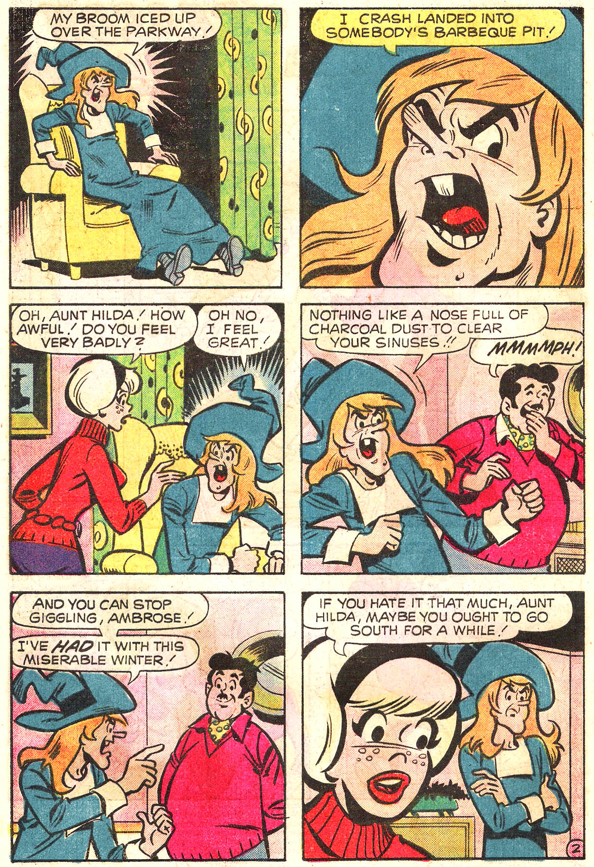 Read online Sabrina The Teenage Witch (1971) comic -  Issue #31 - 4