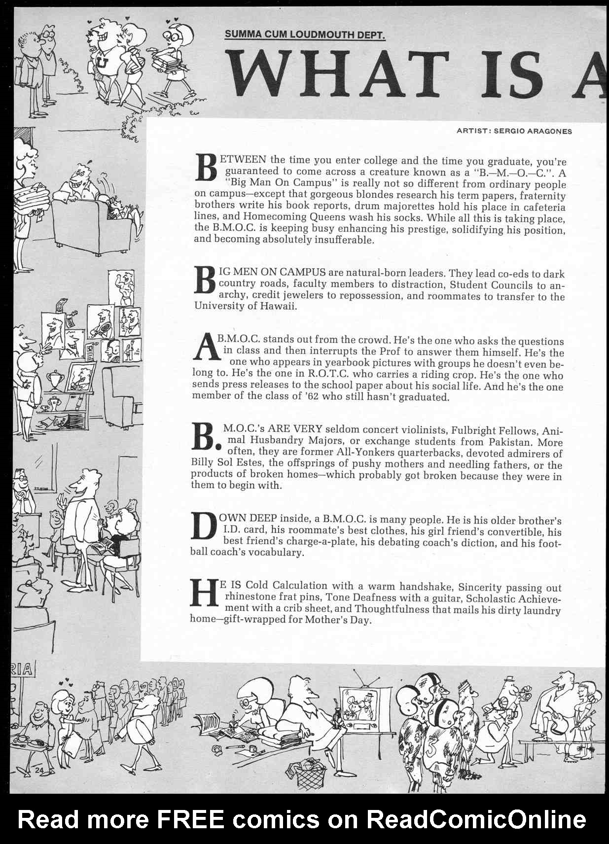 Read online MAD comic -  Issue #108 - 26