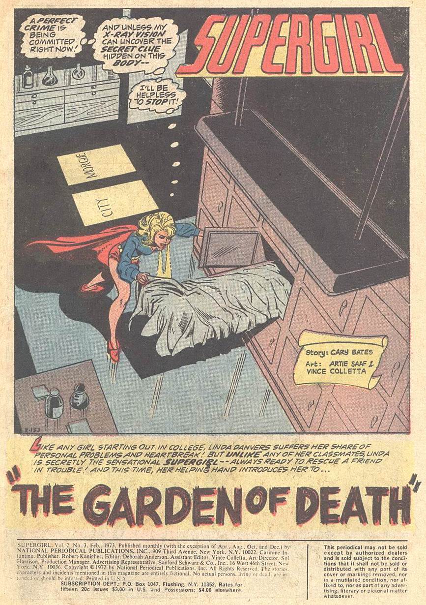 Read online Supergirl (1972) comic -  Issue #3 - 2