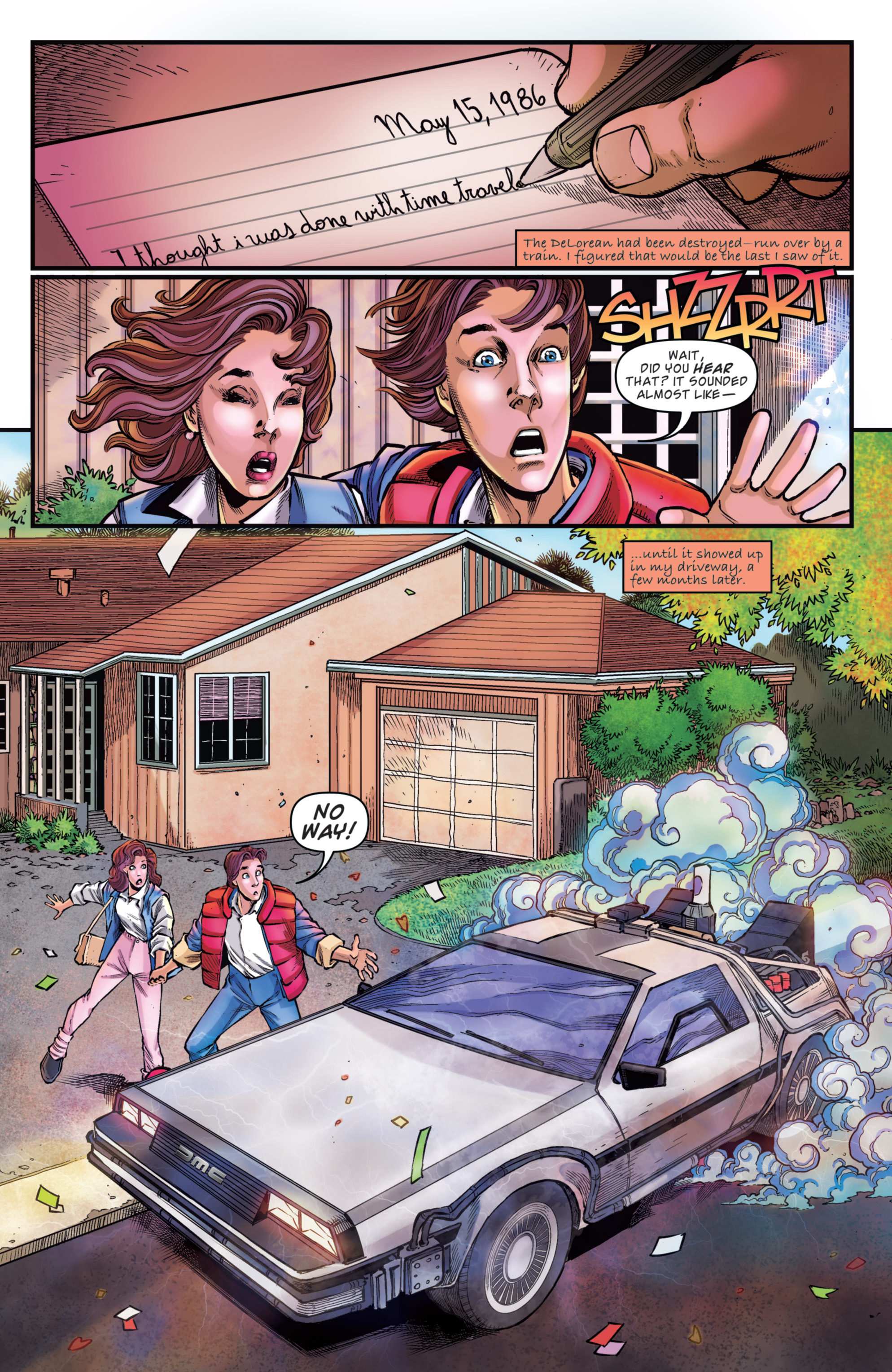 Read online Back to the Future: Citizen Brown comic -  Issue #1 - 4