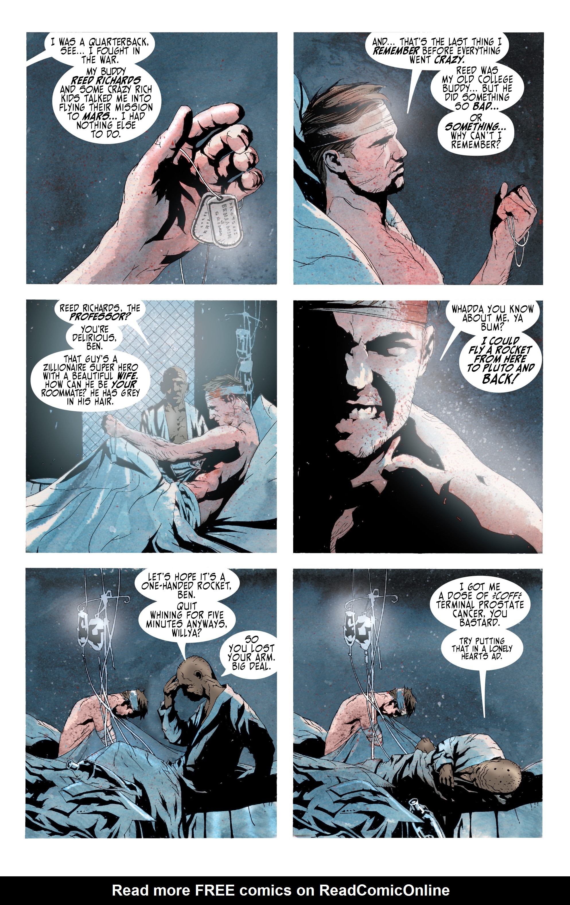 Read online Marvel Knights Fantastic Four by Morrison & Lee: 1234 comic -  Issue # TPB - 42