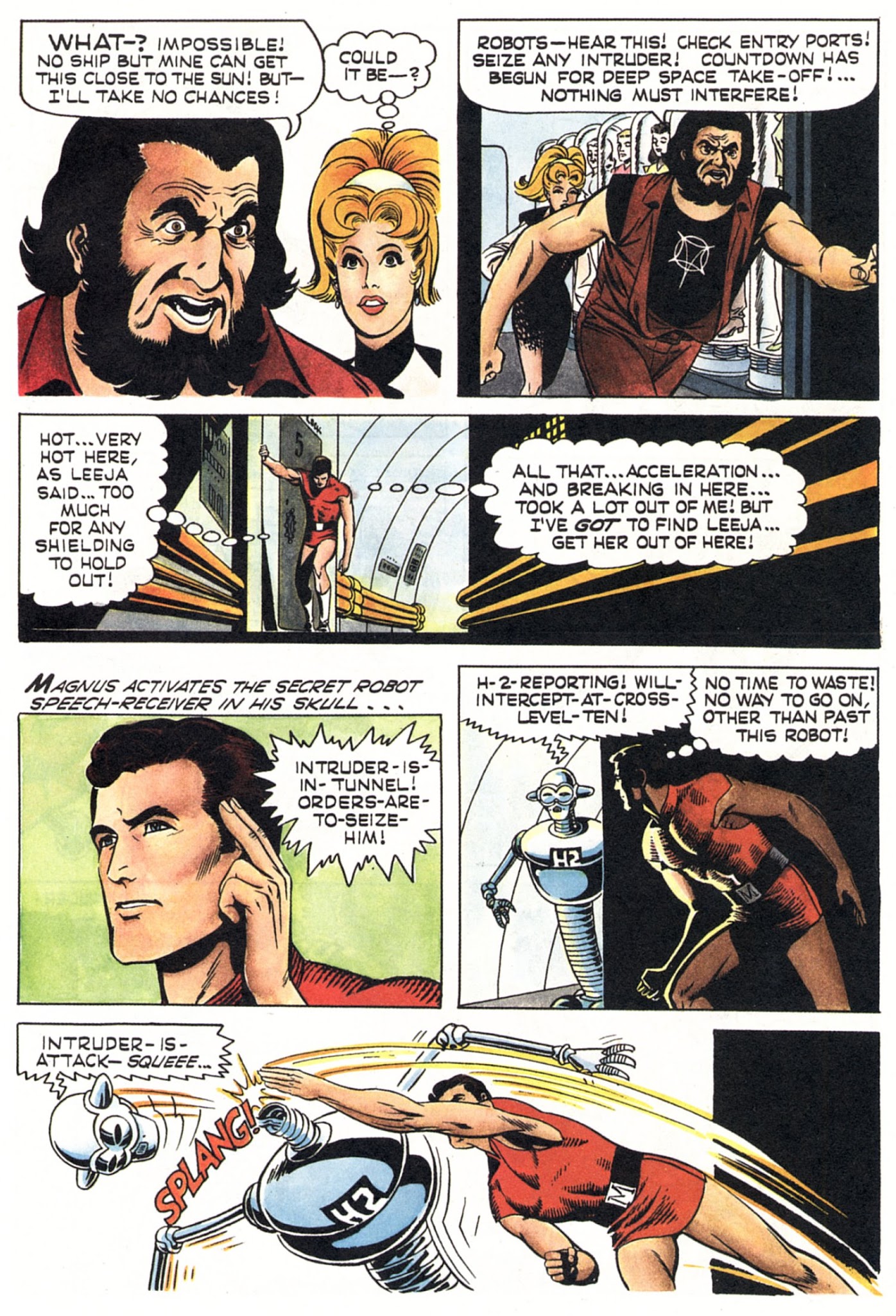 Read online Vintage Magnus, Robot Fighter comic -  Issue #3 - 13