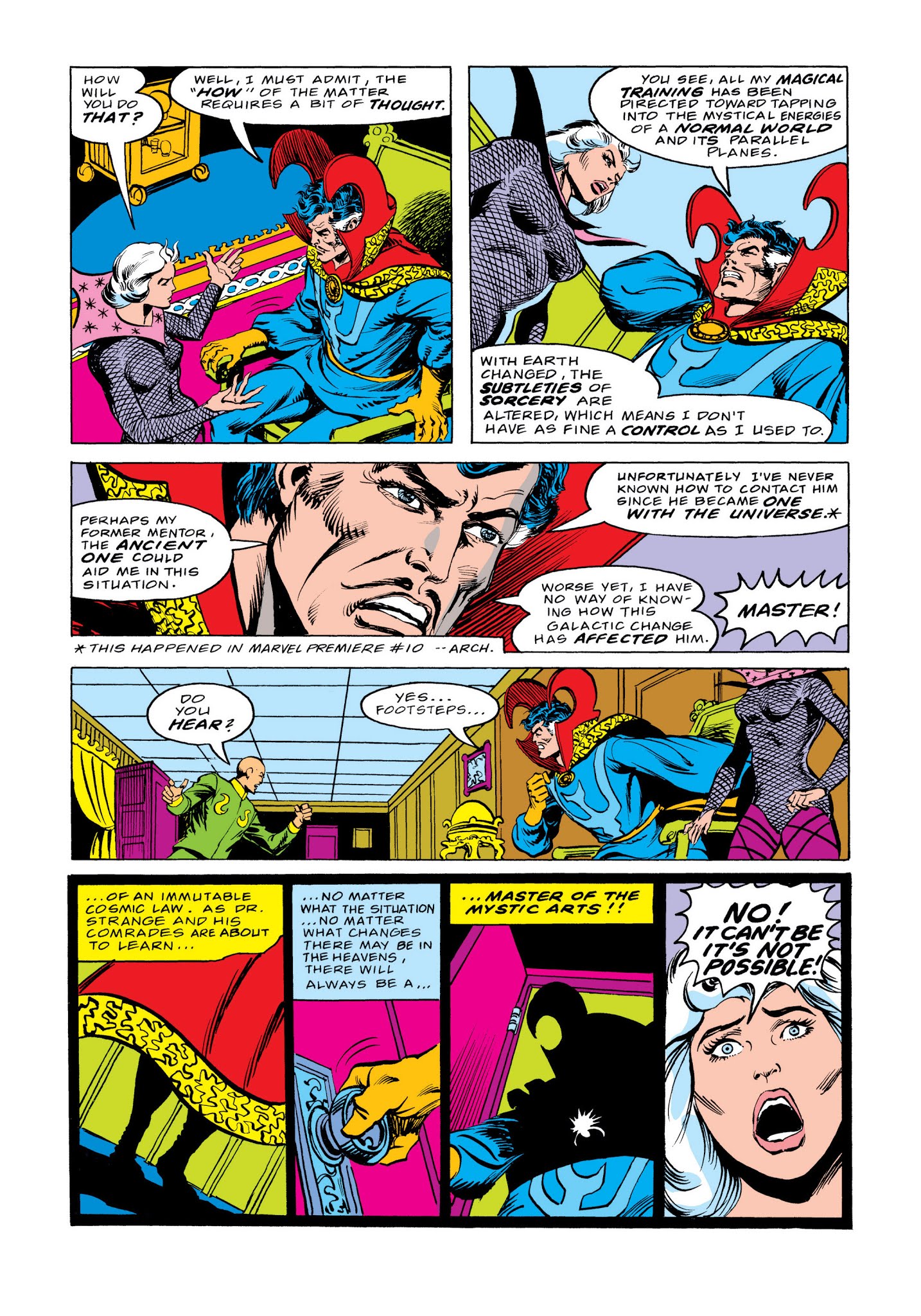 Read online Marvel Masterworks: Doctor Strange comic -  Issue # TPB 7 (Part 1) - 56
