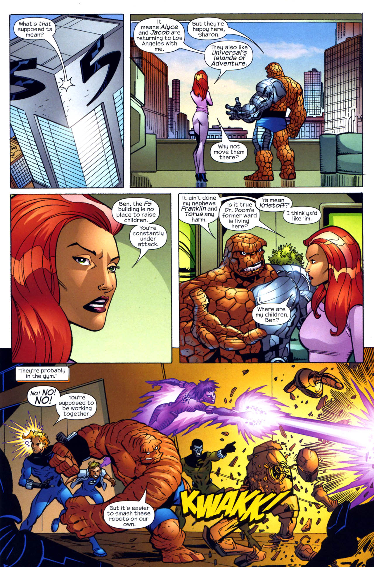 Read online Fantastic Five (2007) comic -  Issue #1 - 13