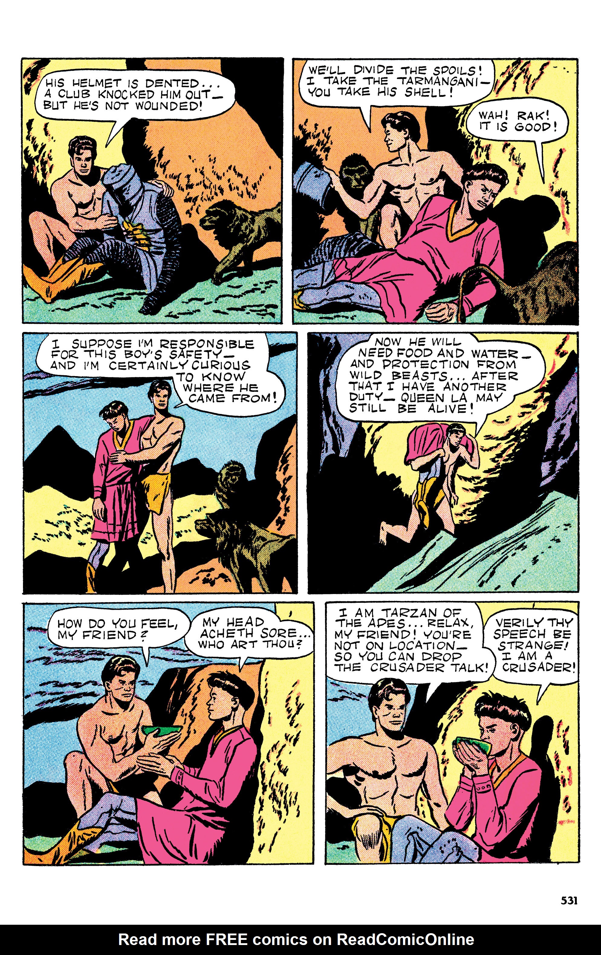 Read online Edgar Rice Burroughs Tarzan: The Jesse Marsh Years Omnibus comic -  Issue # TPB (Part 6) - 33