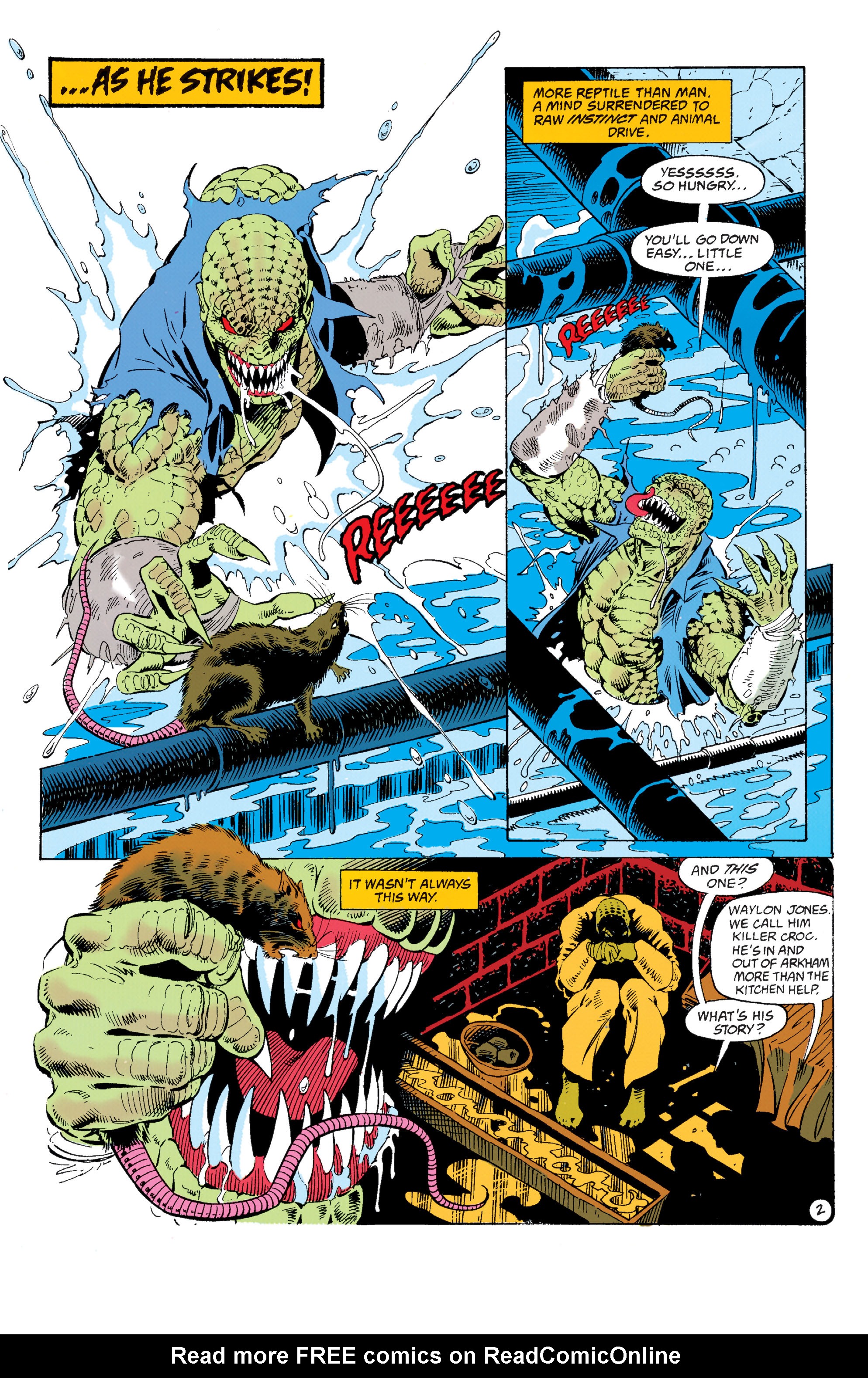 Read online Batman: Arkham: Killer Croc comic -  Issue # Full - 119