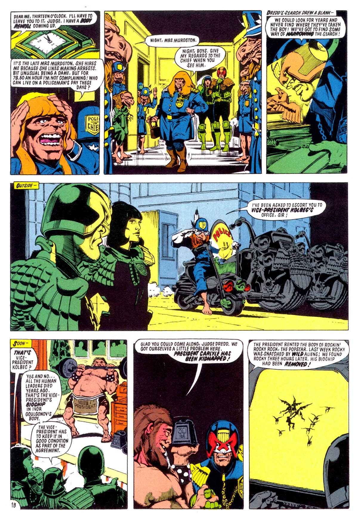 Read online Judge Dredd: The Judge Child Quest comic -  Issue #2 - 22