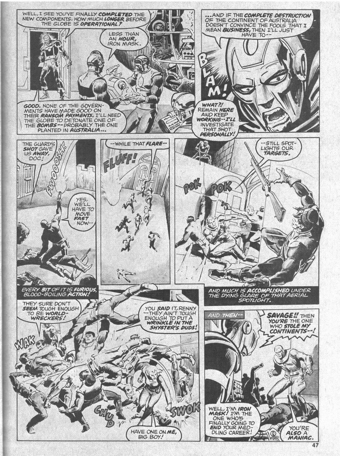 Read online Doc Savage (1975) comic -  Issue #5 - 47
