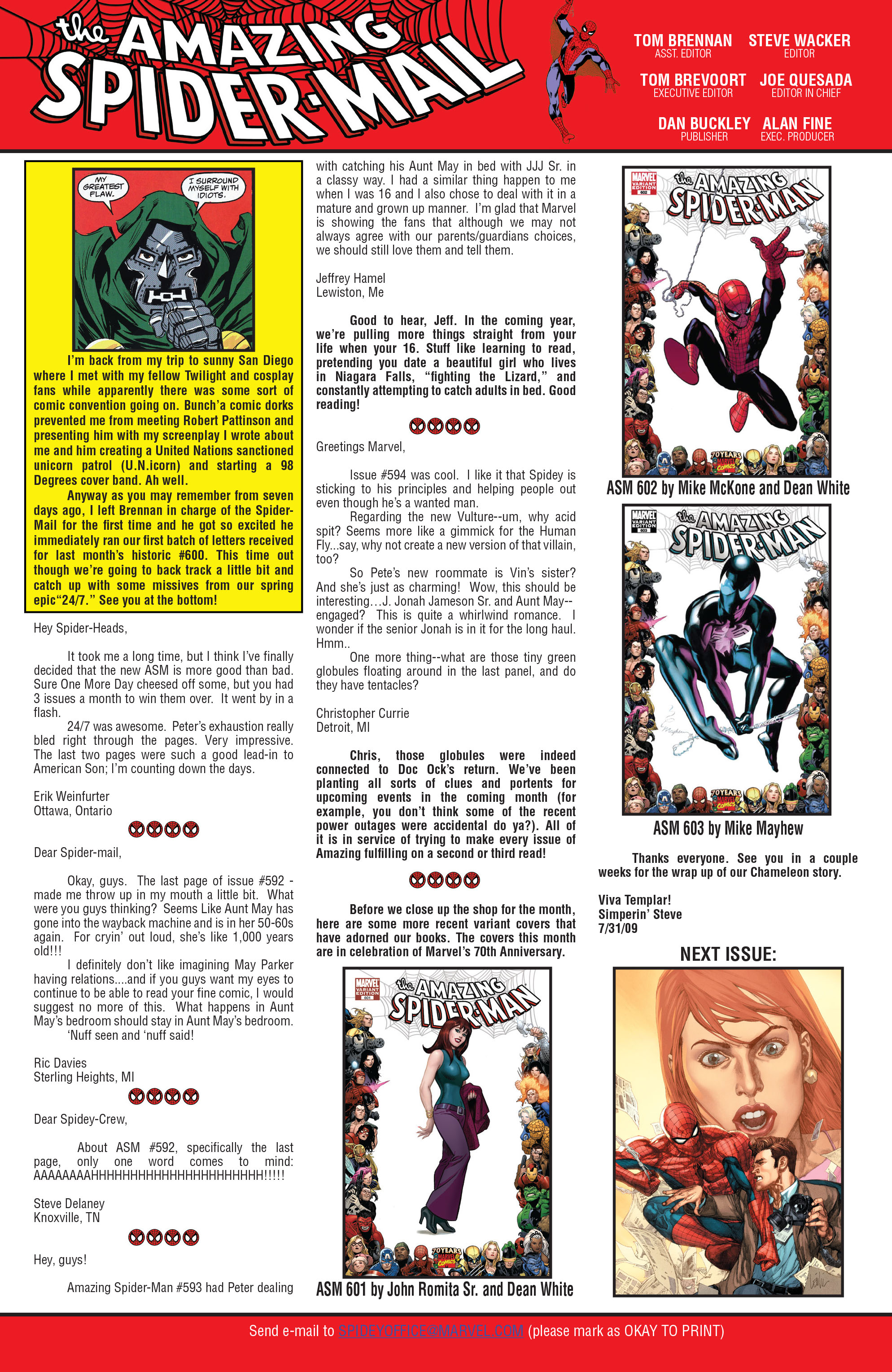 Read online The Amazing Spider-Man (1963) comic -  Issue #603 - 25