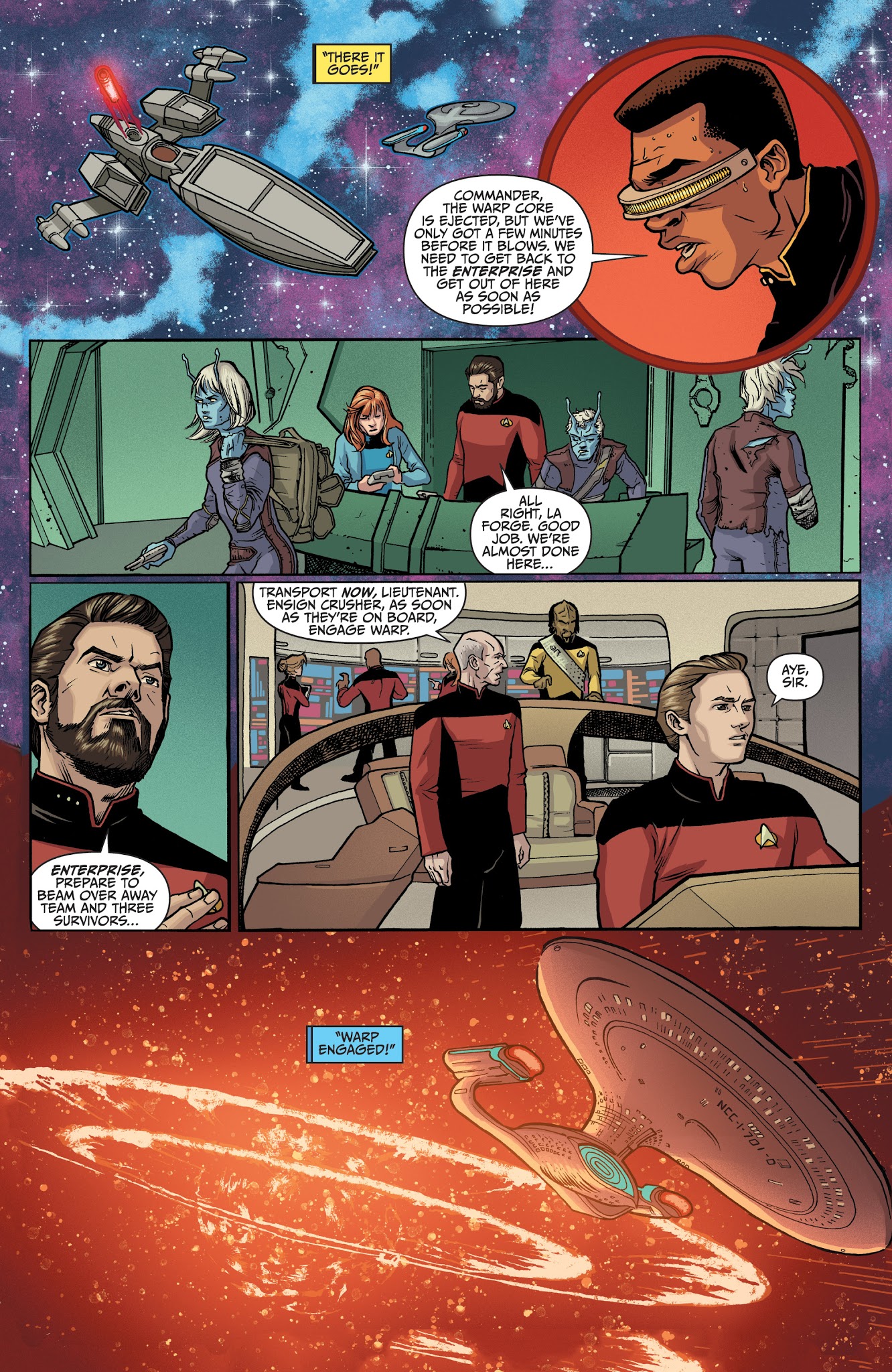 Read online Star Trek: The Next Generation: Through the Mirror comic -  Issue #2 - 17