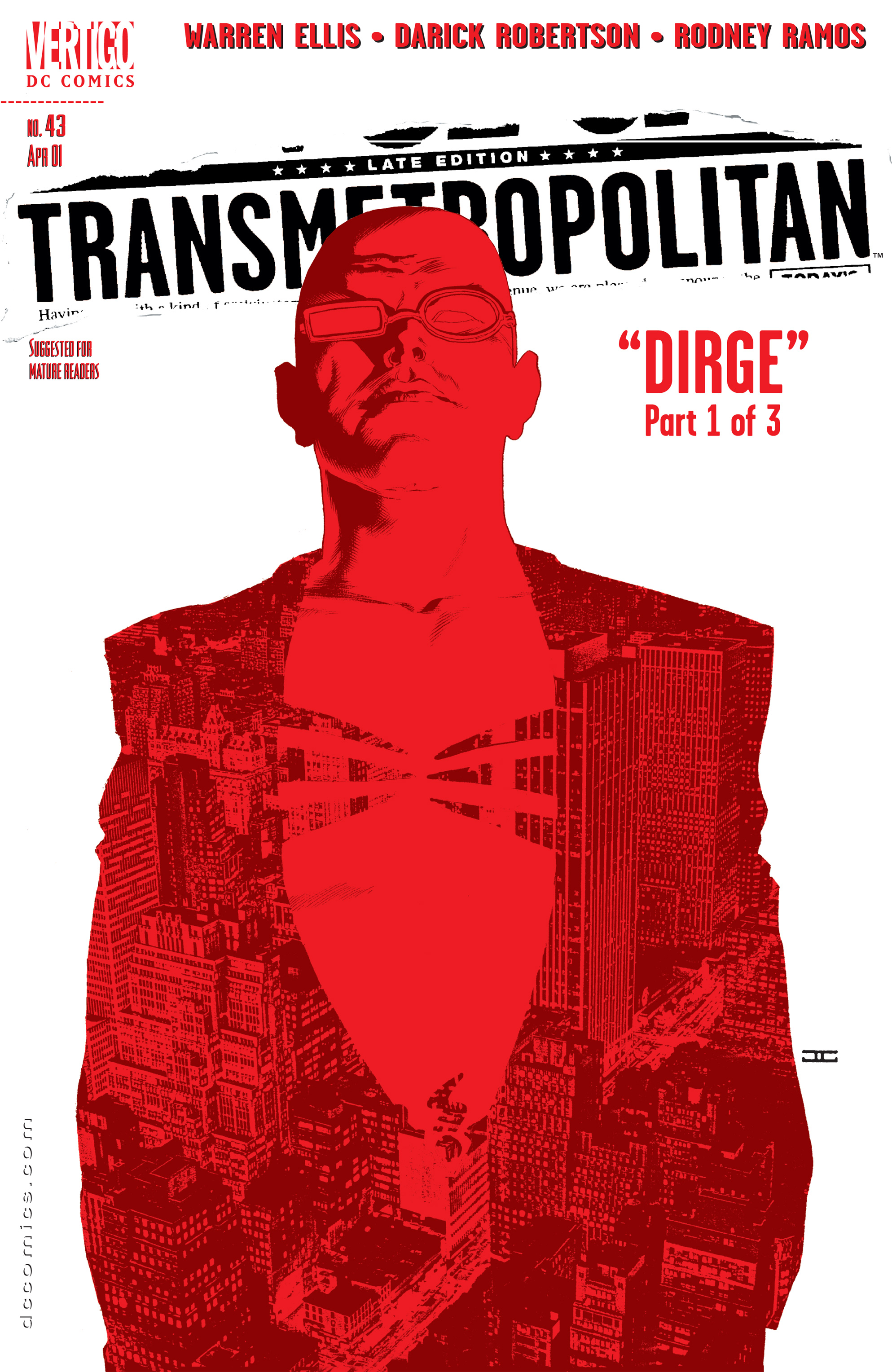 Read online Transmetropolitan comic -  Issue #43 - 1