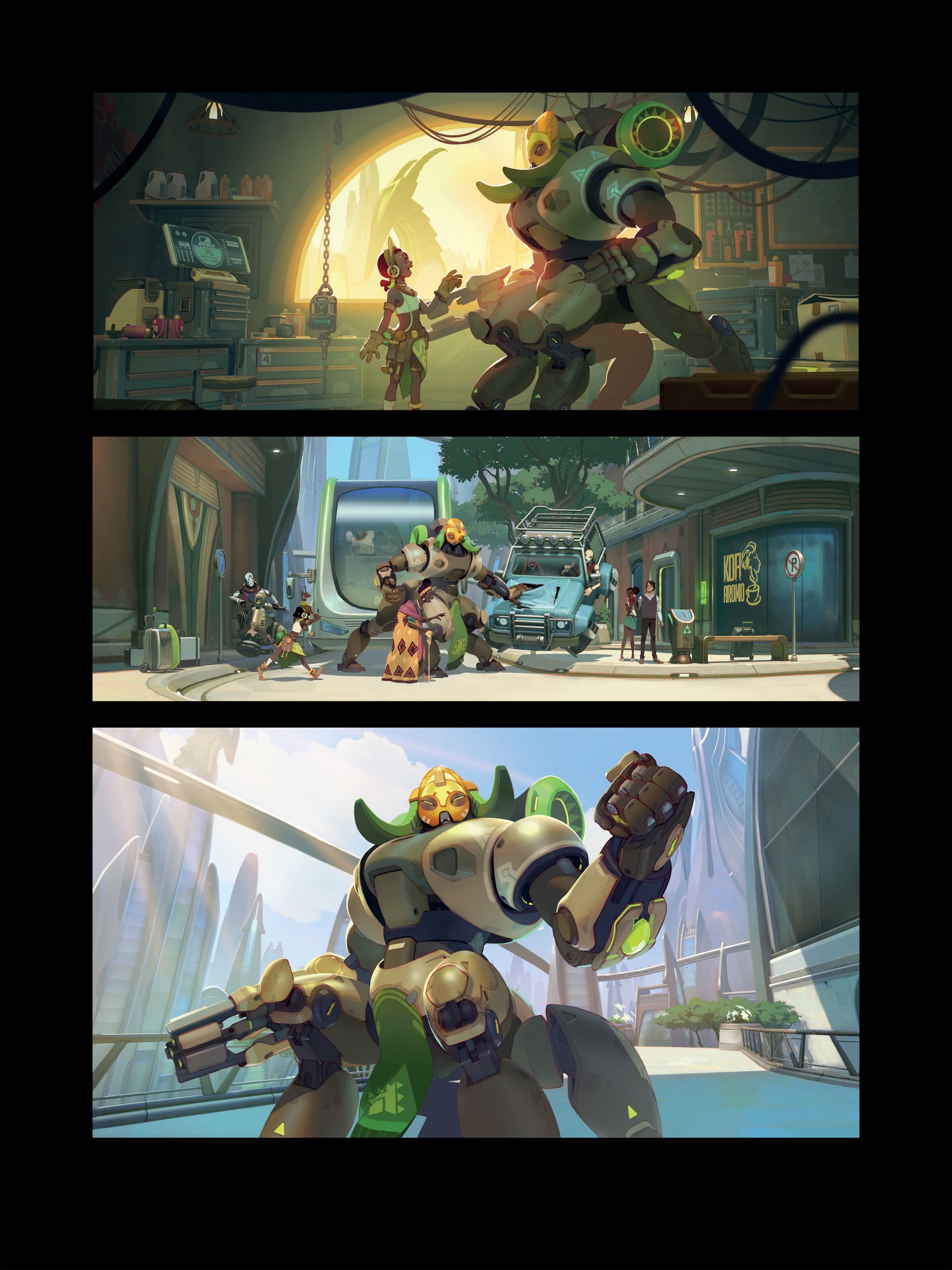 Read online The Art of Overwatch comic -  Issue # TPB (Part 4) - 41