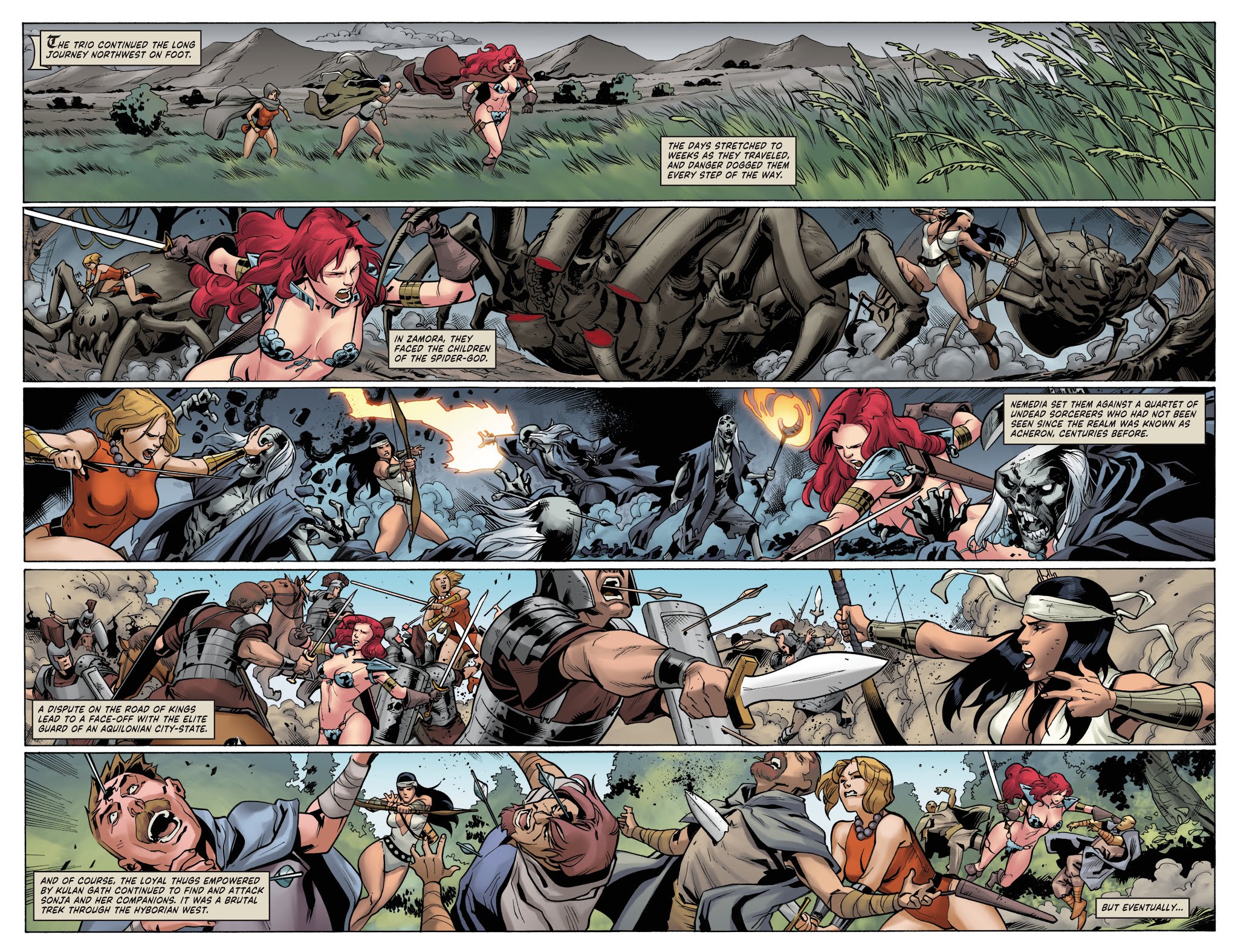 Read online Red Sonja Vol. 4 comic -  Issue #18 - 17