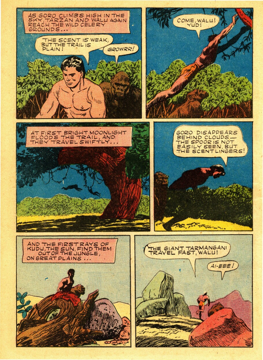 Read online Tarzan (1948) comic -  Issue #37 - 12