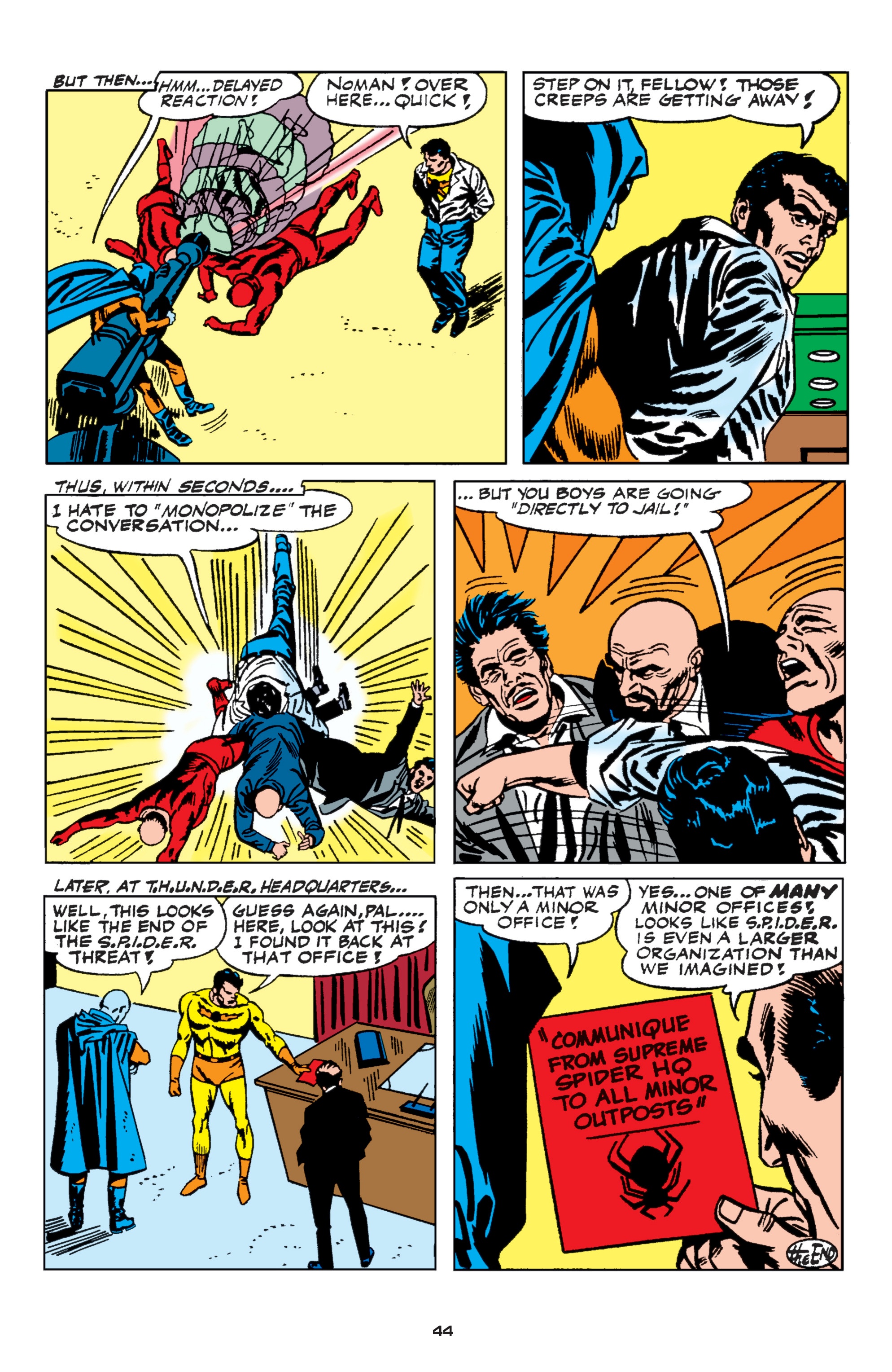 Read online T.H.U.N.D.E.R. Agents Classics comic -  Issue # TPB 5 (Part 1) - 45