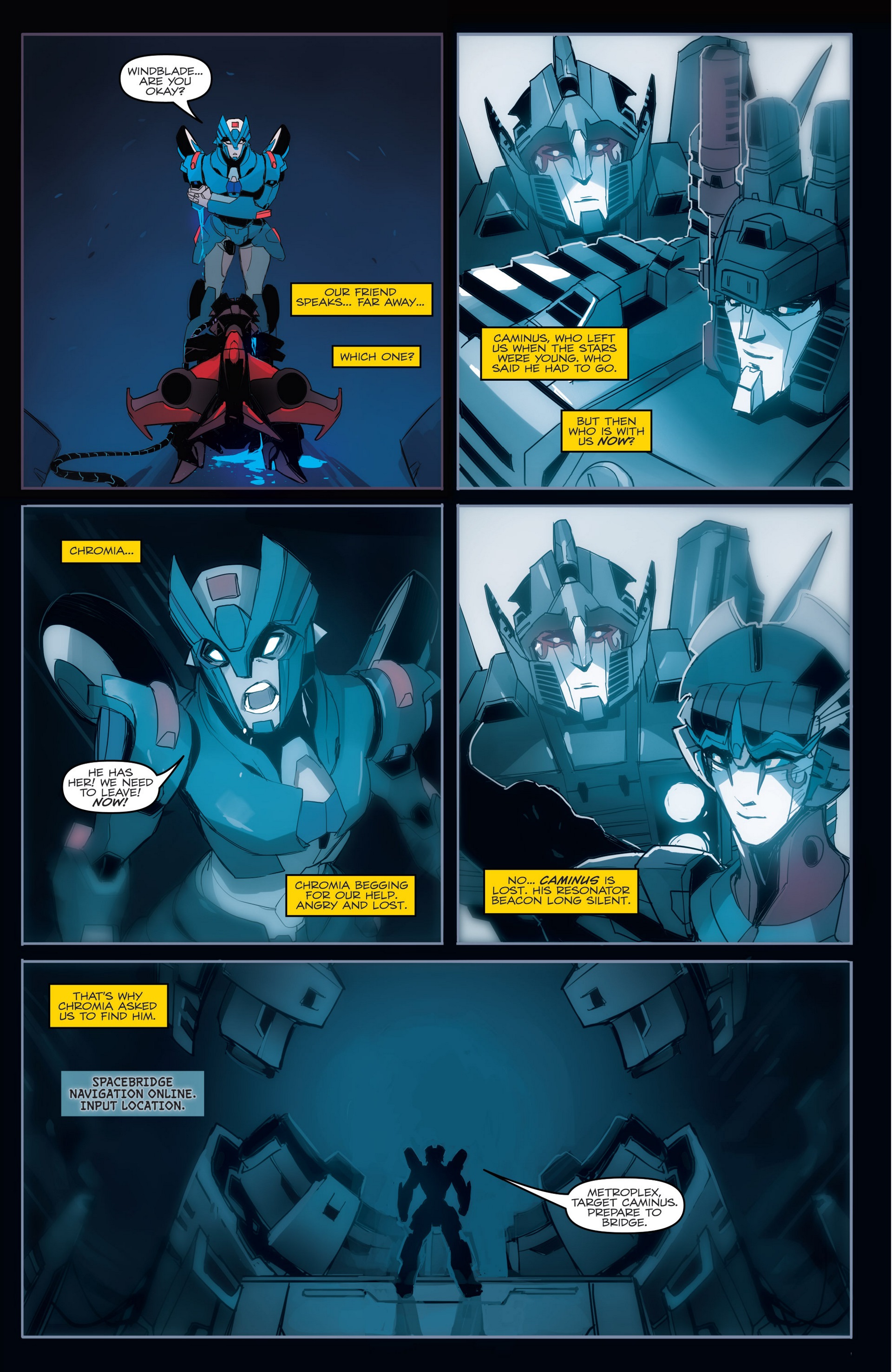 Read online The Transformers: Windblade (2014) comic -  Issue #4 - 18