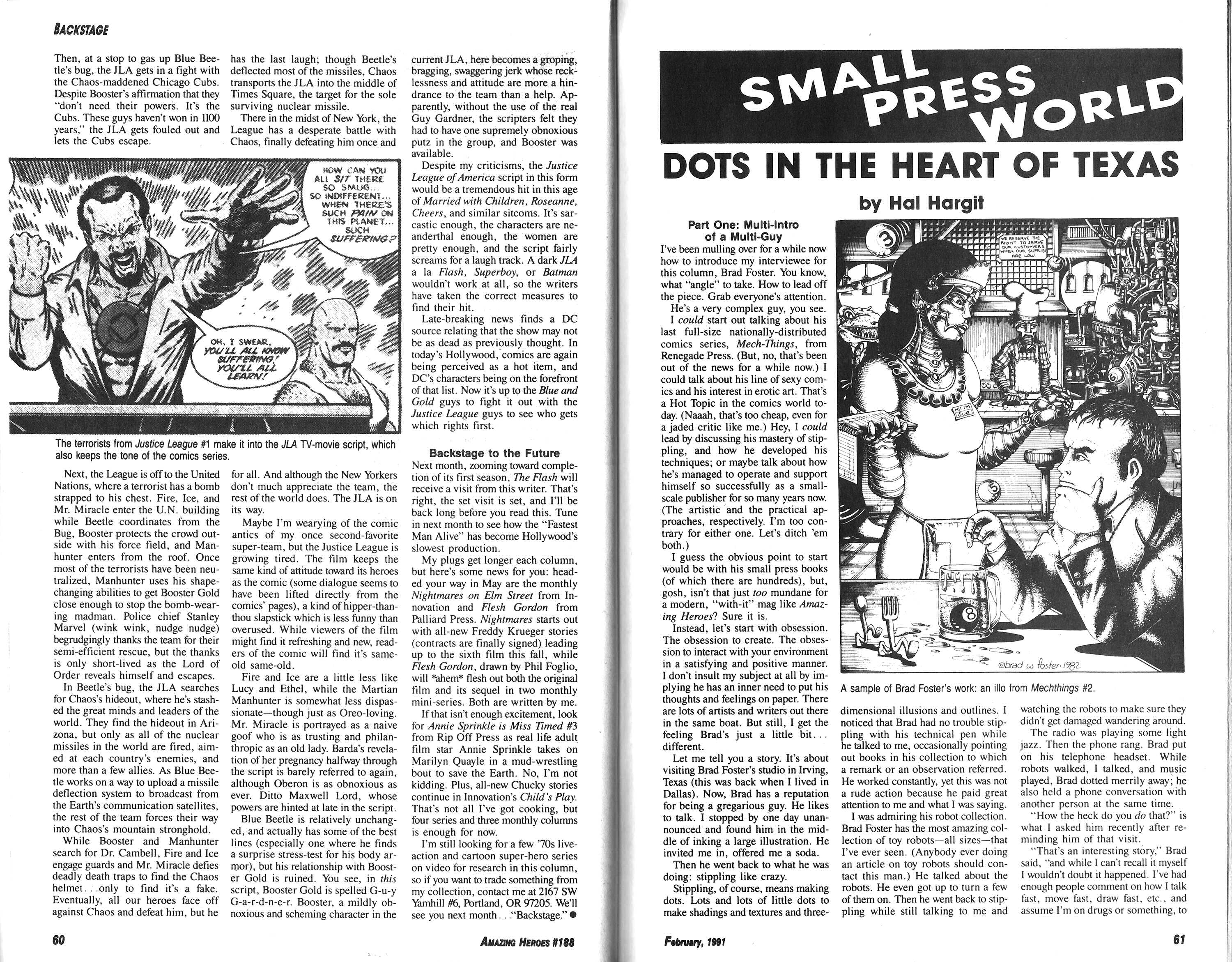 Read online Amazing Heroes comic -  Issue #188 - 47