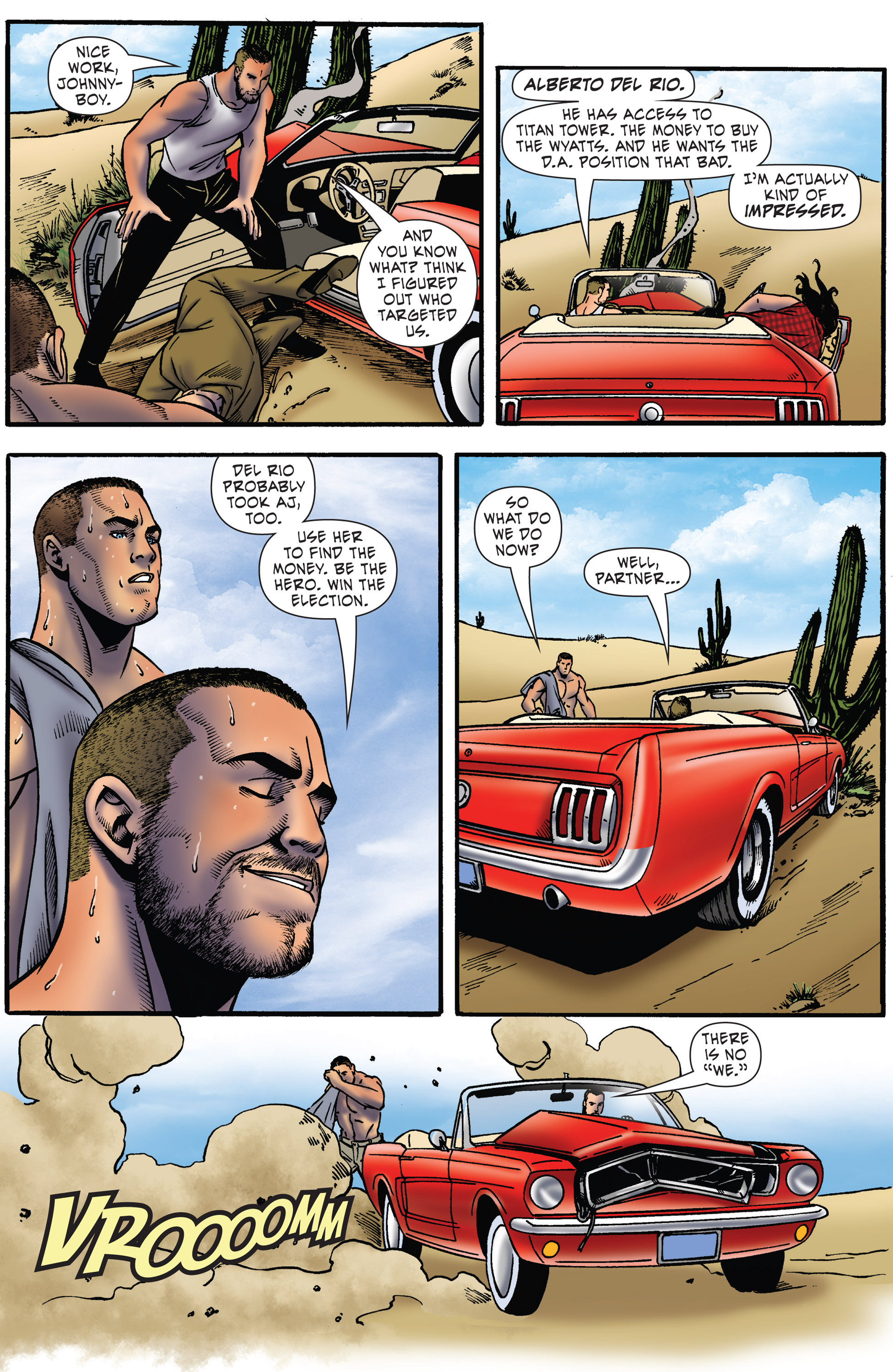 Read online WWE Superstars comic -  Issue #3 - 16