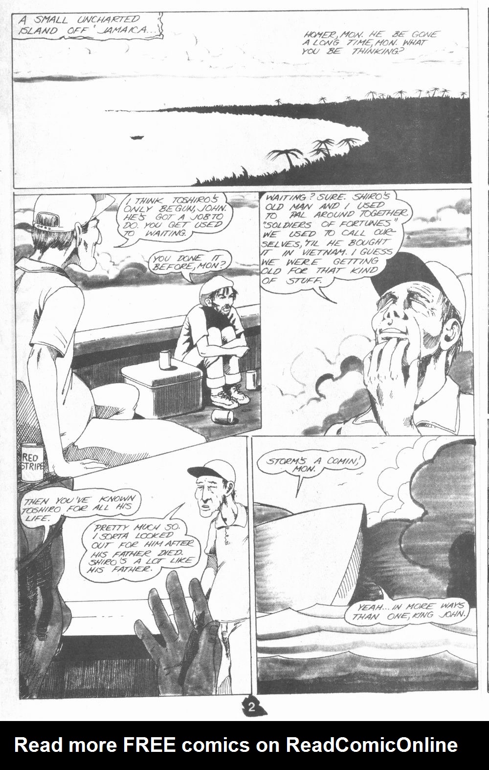 Read online Samurai comic -  Issue #2 - 4