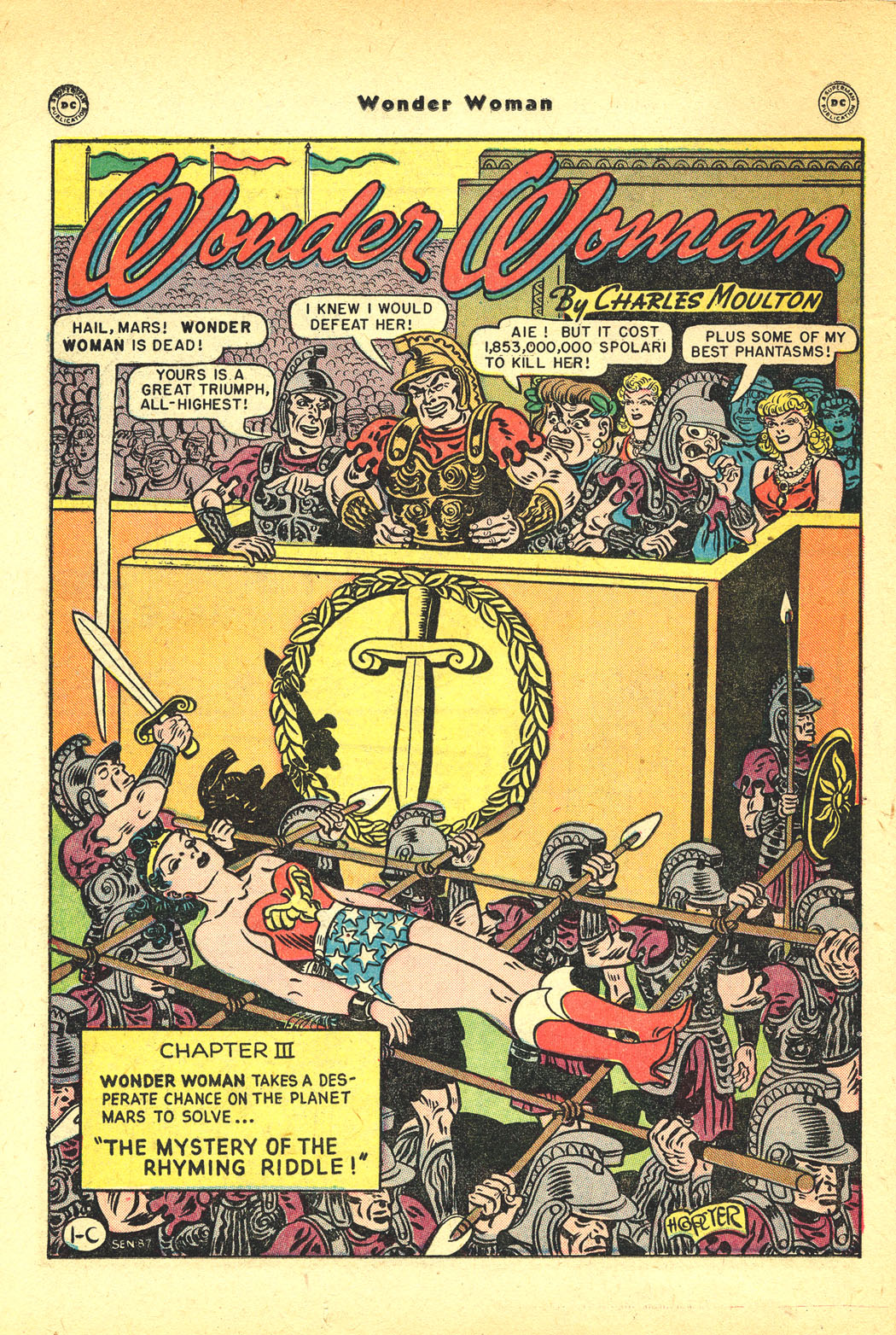 Read online Wonder Woman (1942) comic -  Issue #34 - 38