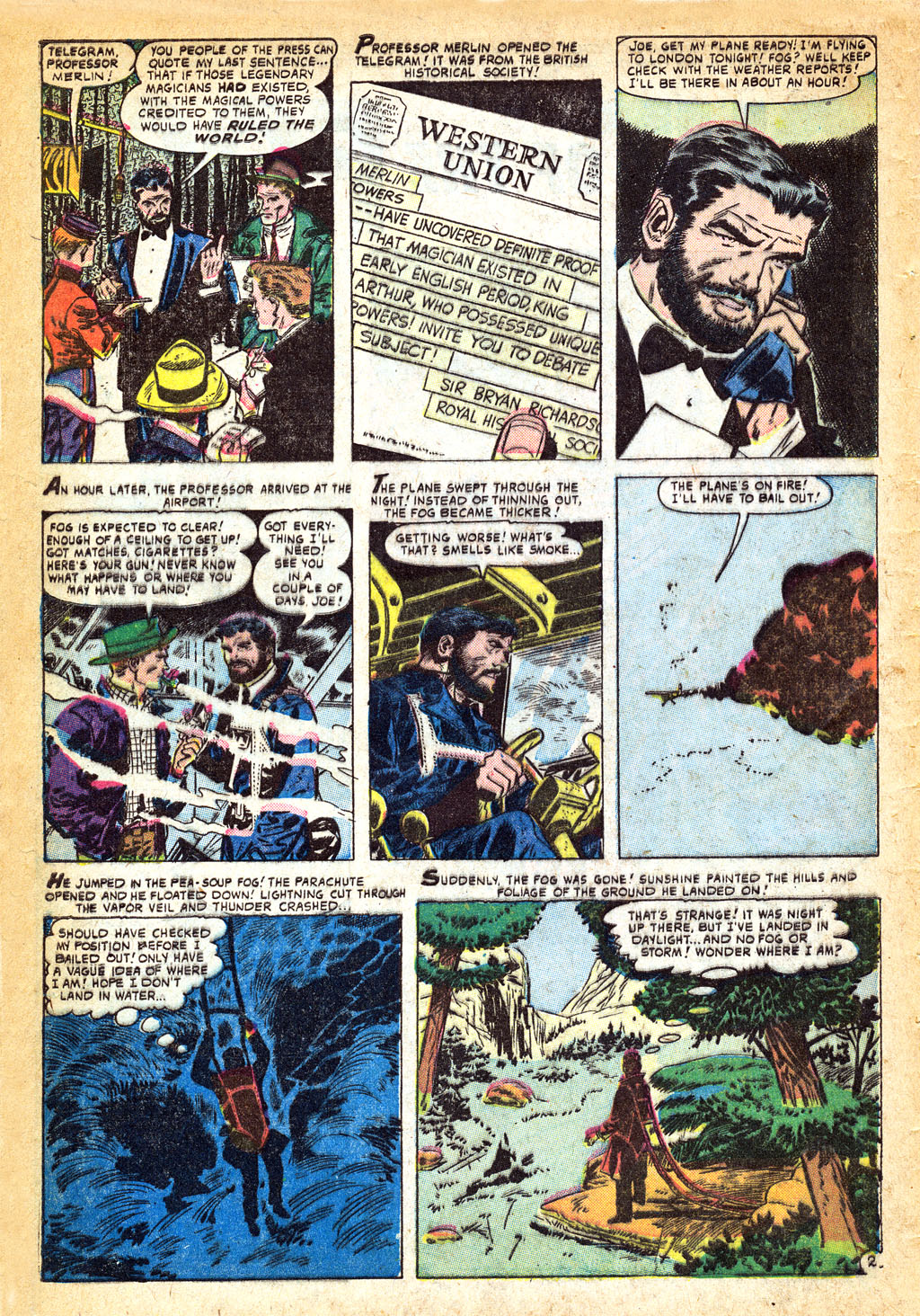 Read online Mystic (1951) comic -  Issue #55 - 4