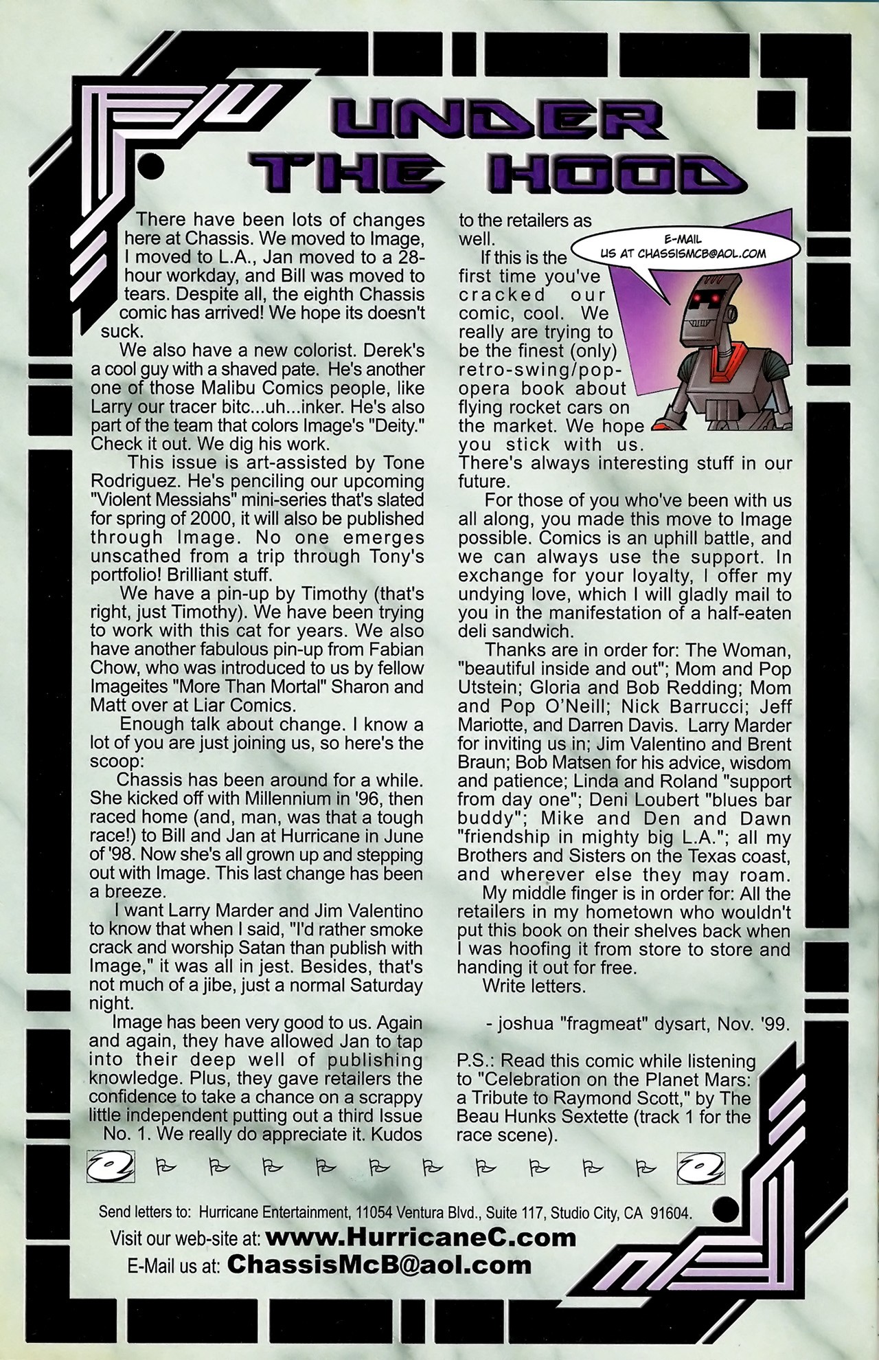 Read online Chassis comic -  Issue #1 - 26