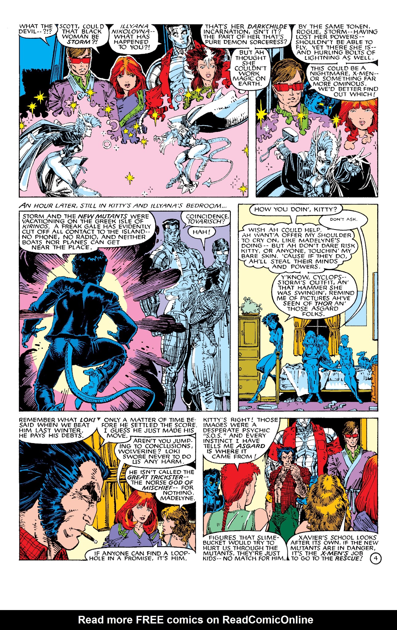 Read online New Mutants Classic comic -  Issue # TPB 5 - 74