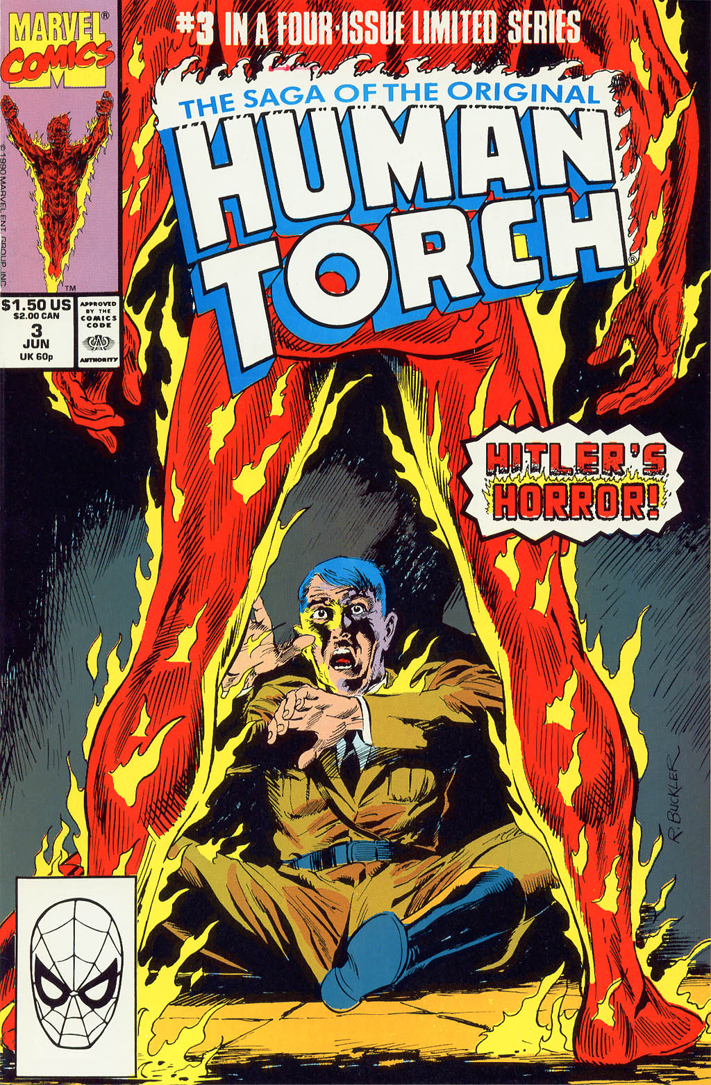 Read online The Saga of the Original Human Torch comic -  Issue #3 - 1