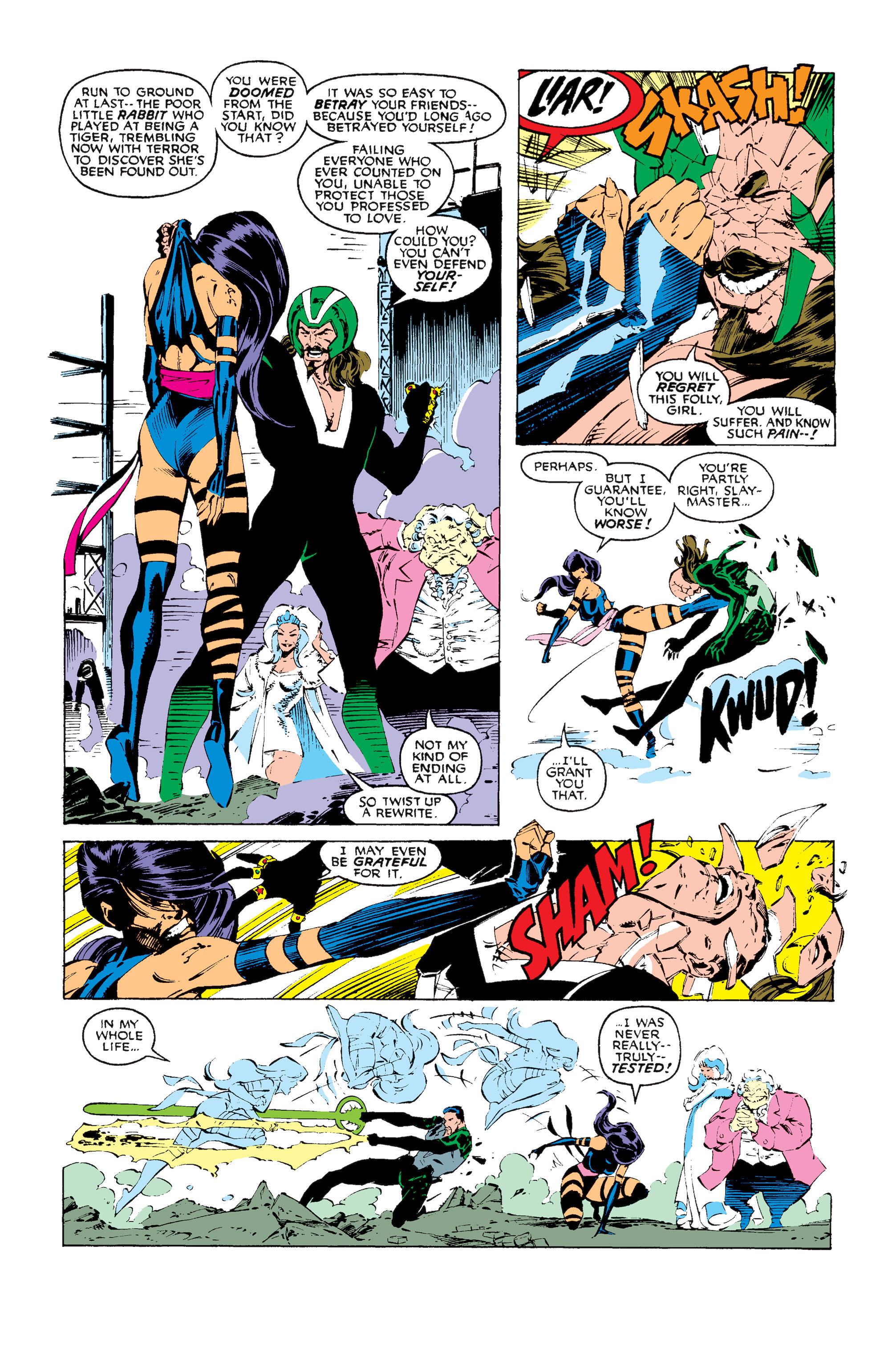 Read online Uncanny X-Men (1963) comic -  Issue #256 - 22