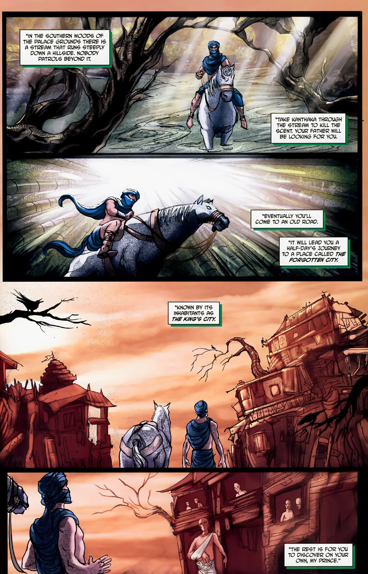 Read online Deepak Chopra's Buddha: A Story of Enlightenment comic -  Issue #3 - 26