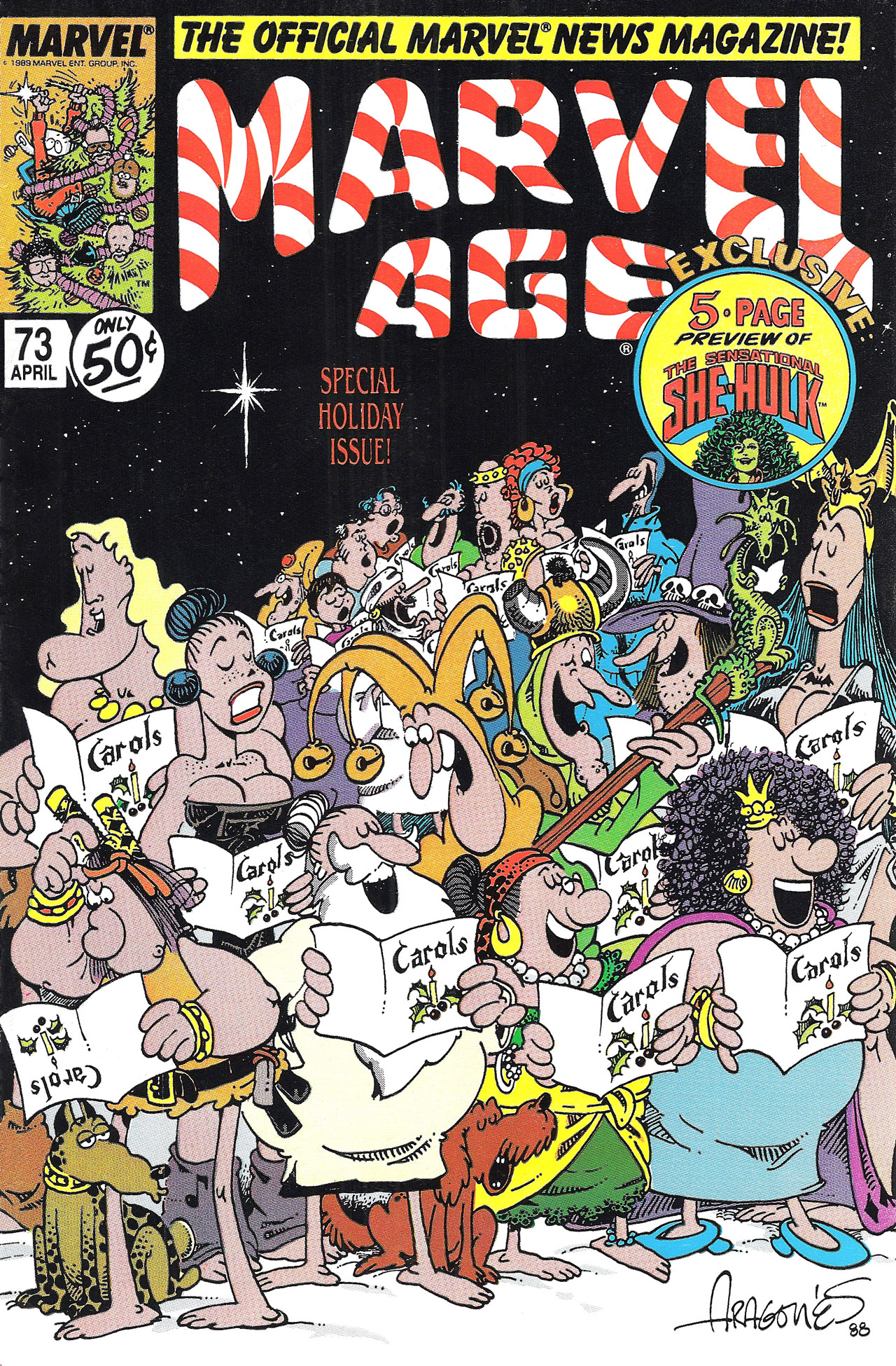 Read online Marvel Age comic -  Issue #73 - 1