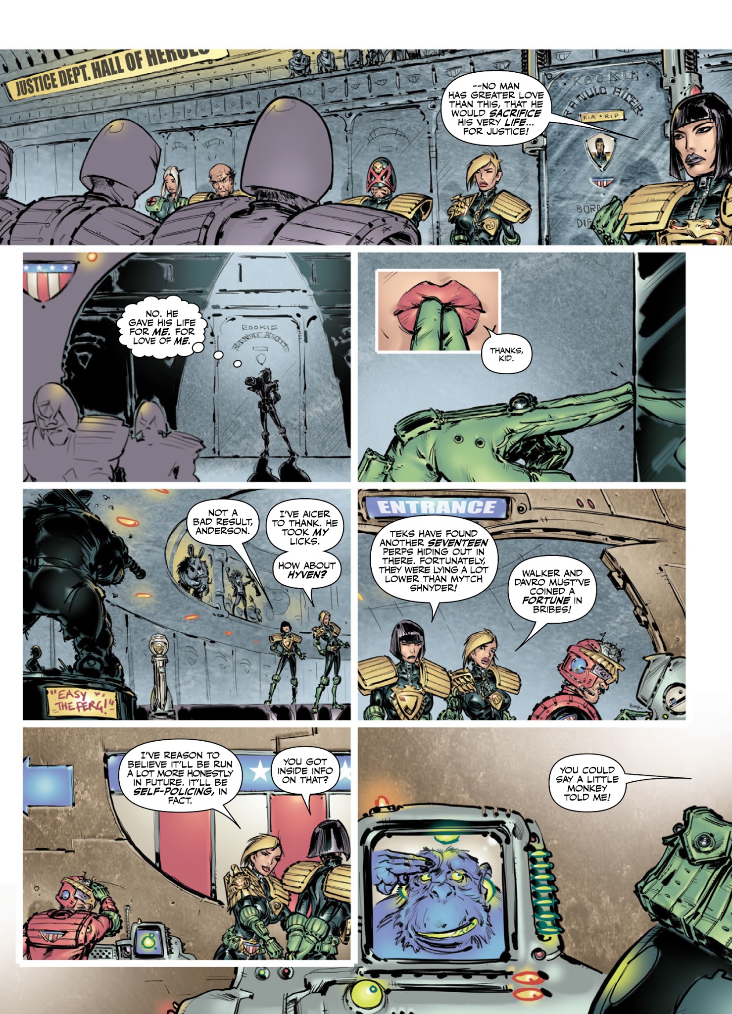 Read online Judge Anderson: The Psi Files comic -  Issue # TPB 5 - 124
