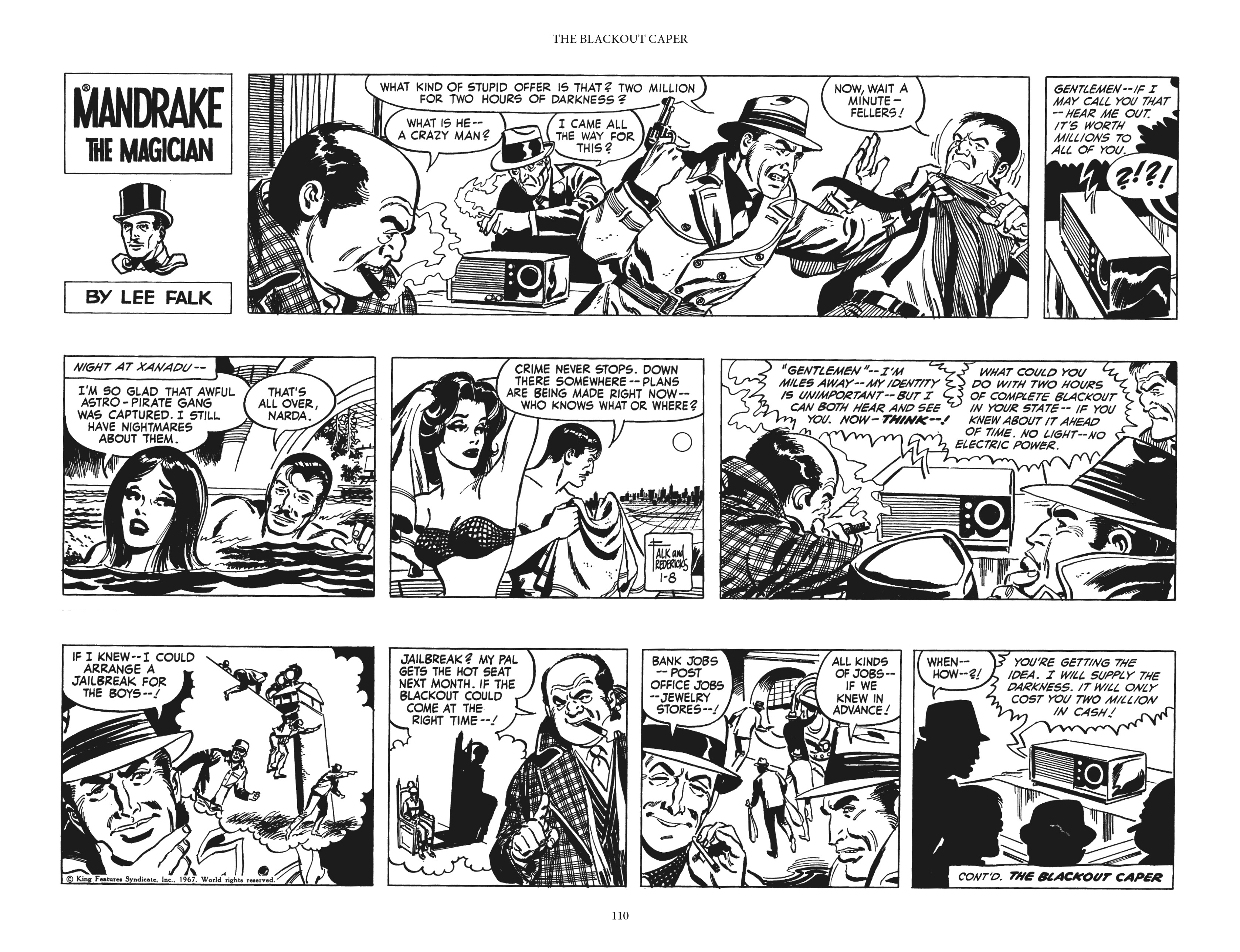 Read online Mandrake the Magician: The Fred Fredricks Sundays comic -  Issue # TPB (Part 2) - 11