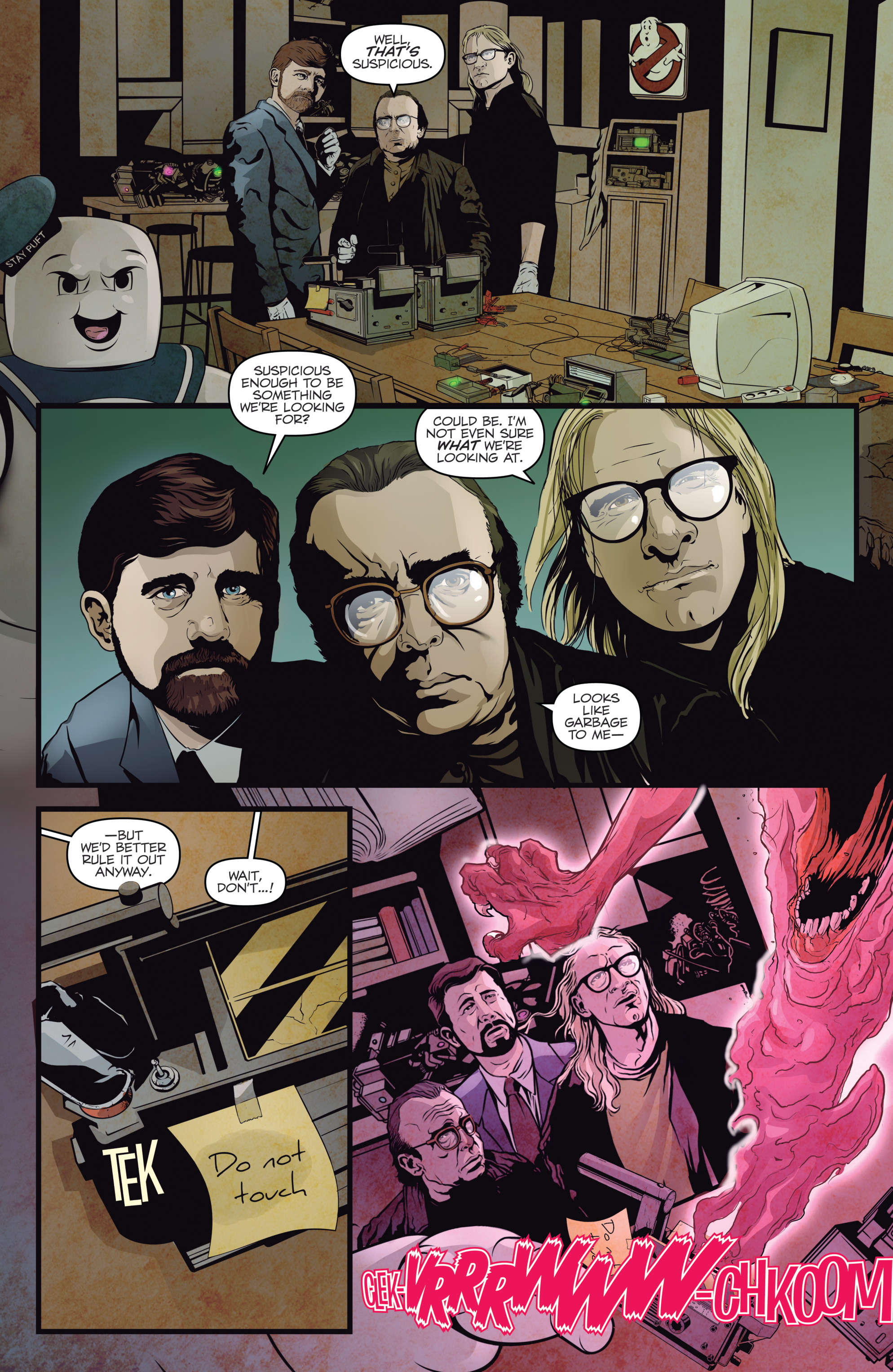 Read online The X-Files/Ghostbusters: Conspiracy comic -  Issue # Full - 10