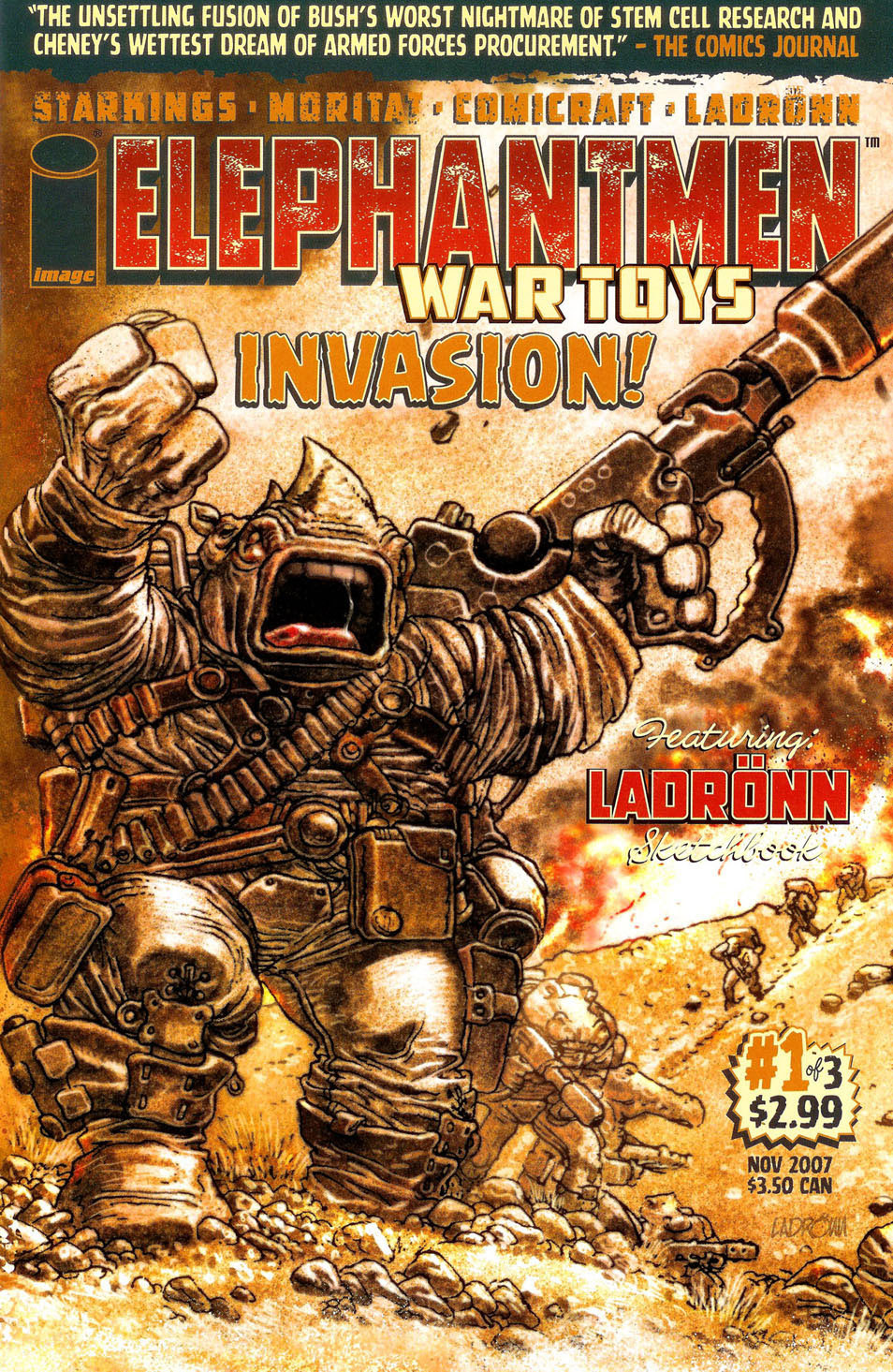 Read online Elephantmen: War Toys comic -  Issue #1 - 2