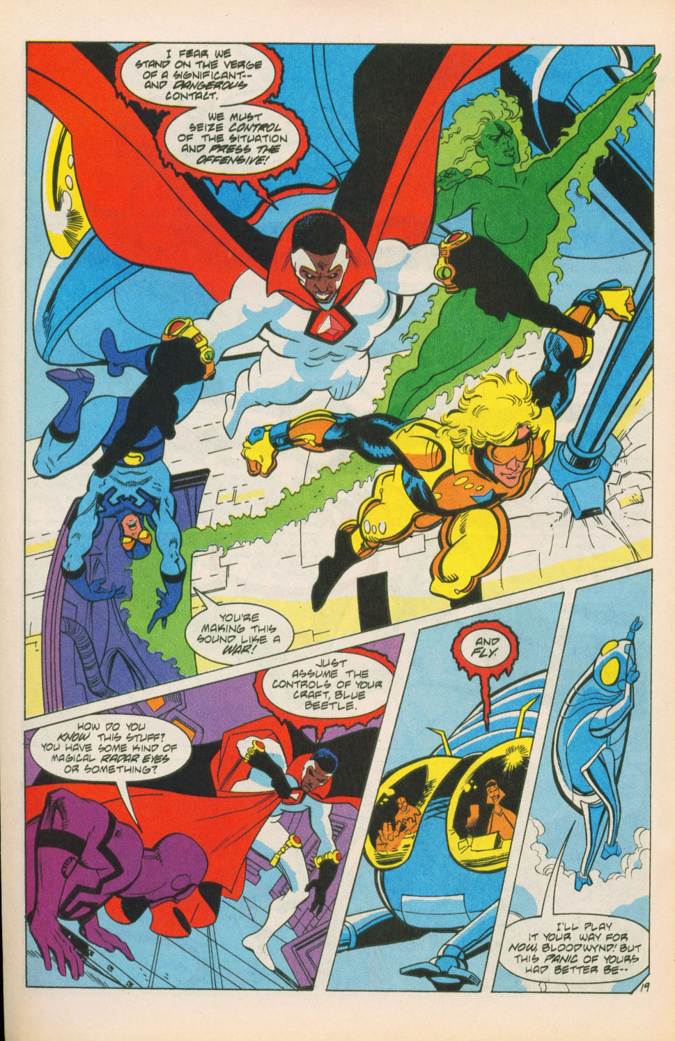 Read online Justice League America comic -  Issue #67 - 20