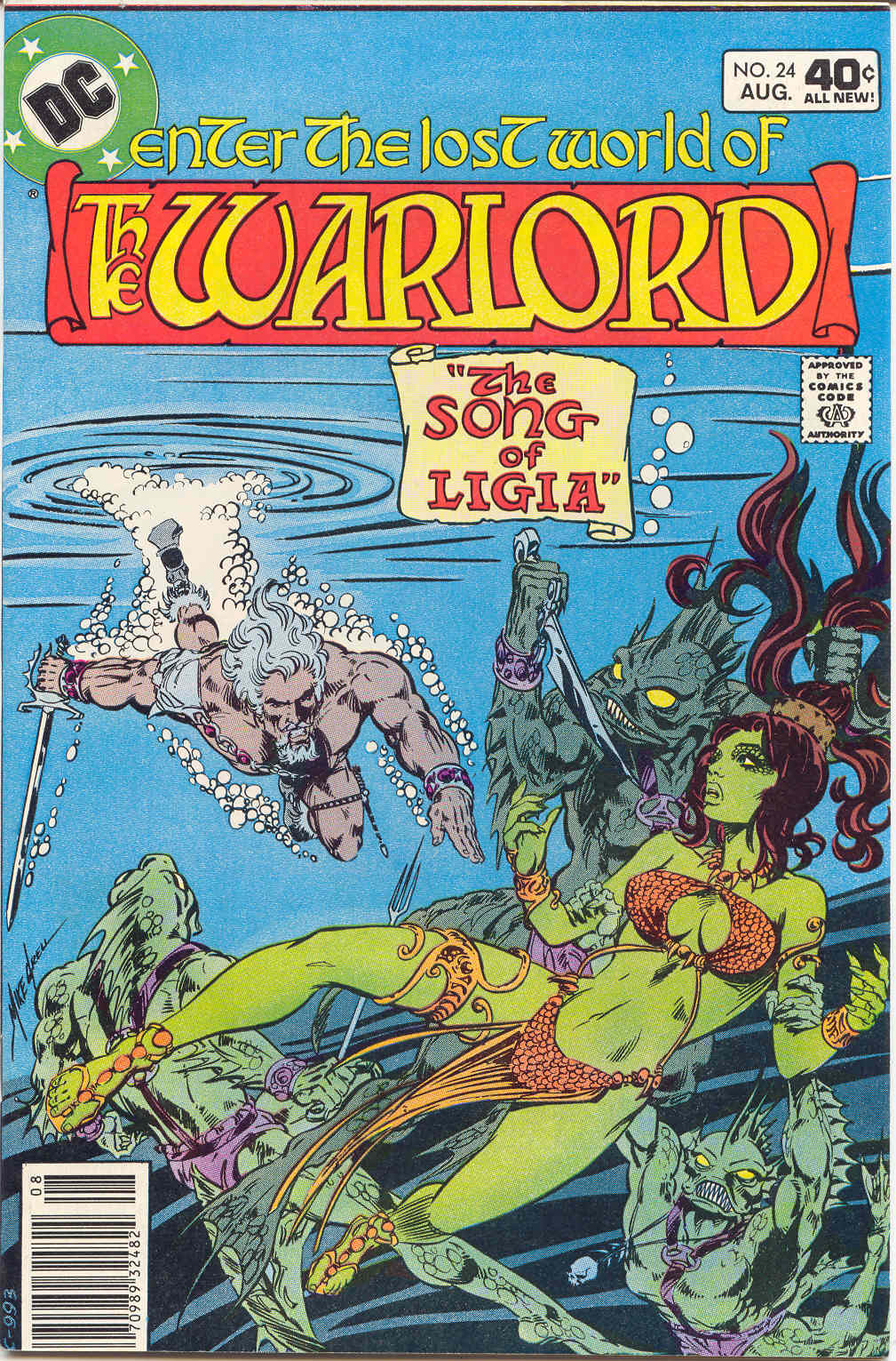 Read online Warlord (1976) comic -  Issue #24 - 1