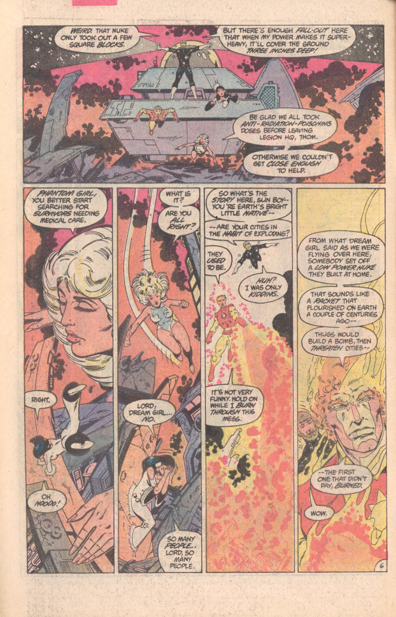 Read online Legion of Super-Heroes (1980) comic -  Issue #296 - 7