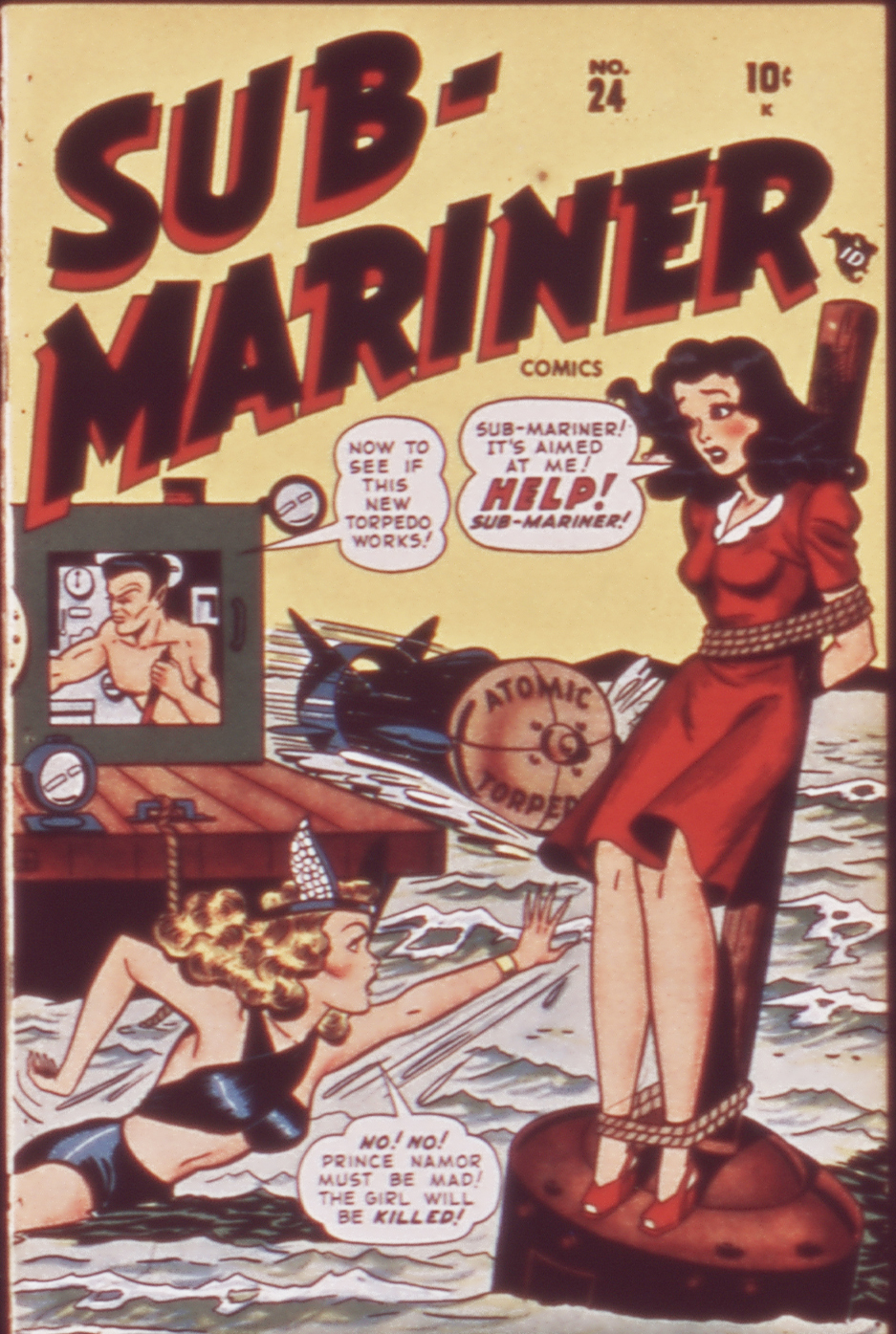 Read online Sub-Mariner Comics comic -  Issue #24 - 1