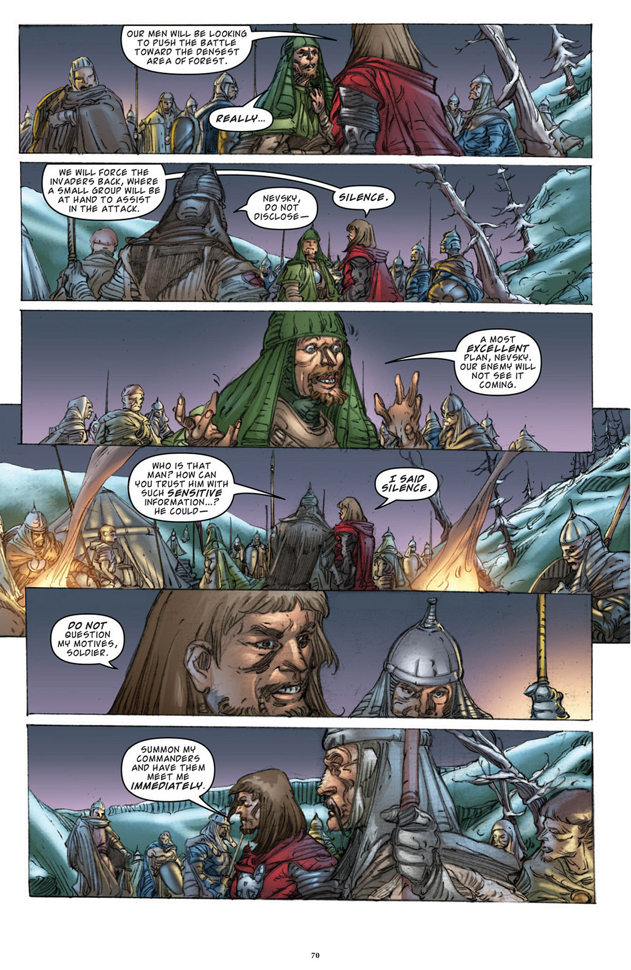 Read online Nevsky: A Hero of the People comic -  Issue # TPB - 70