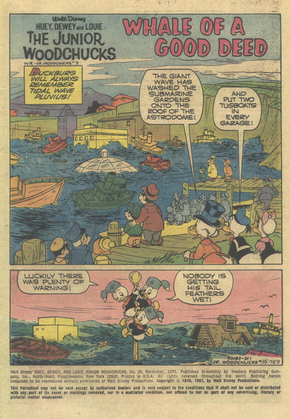 Read online Huey, Dewey, and Louie Junior Woodchucks comic -  Issue #35 - 3