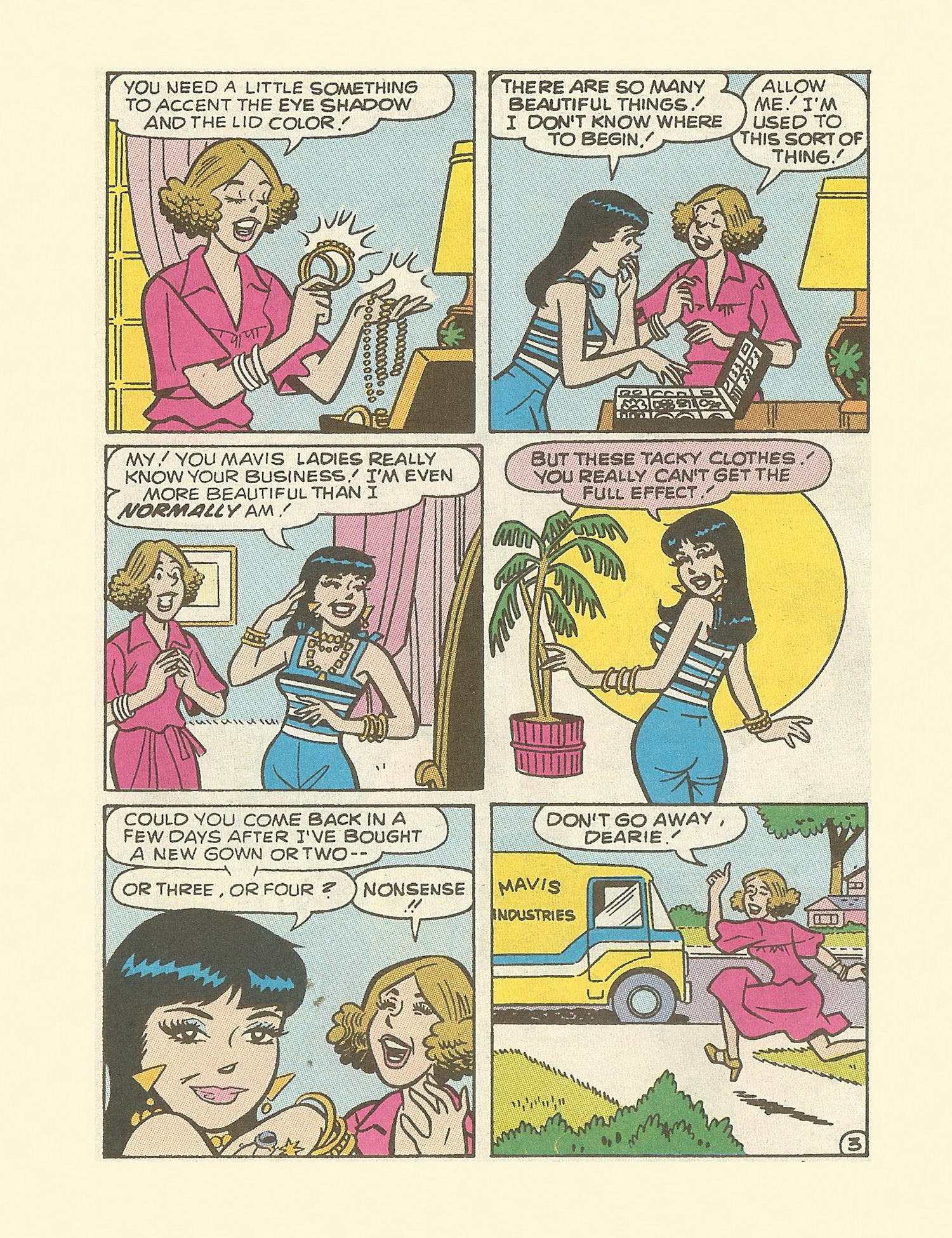 Read online Betty and Veronica Digest Magazine comic -  Issue #57 - 52