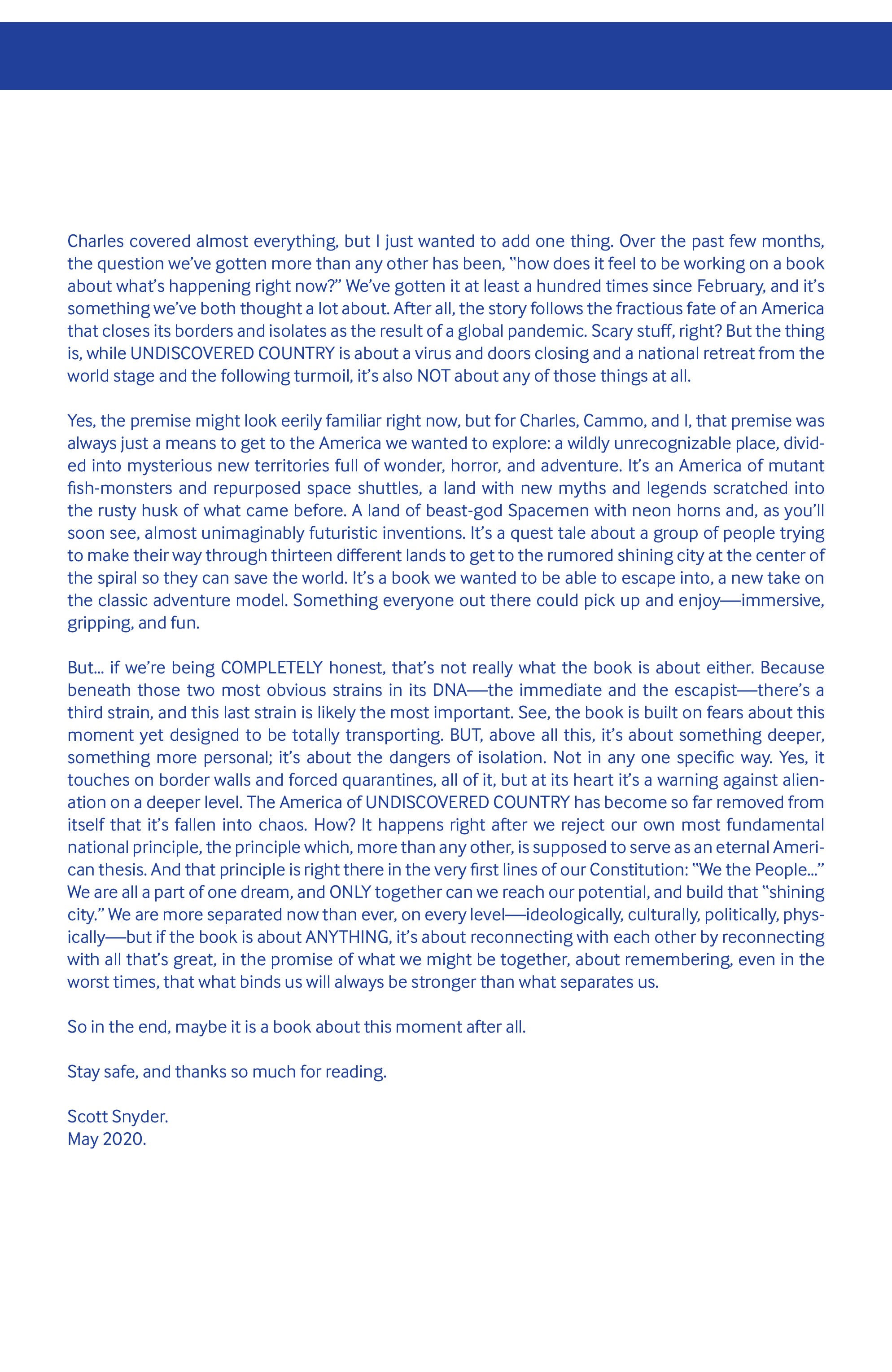 Read online Undiscovered Country comic -  Issue #6 - 38