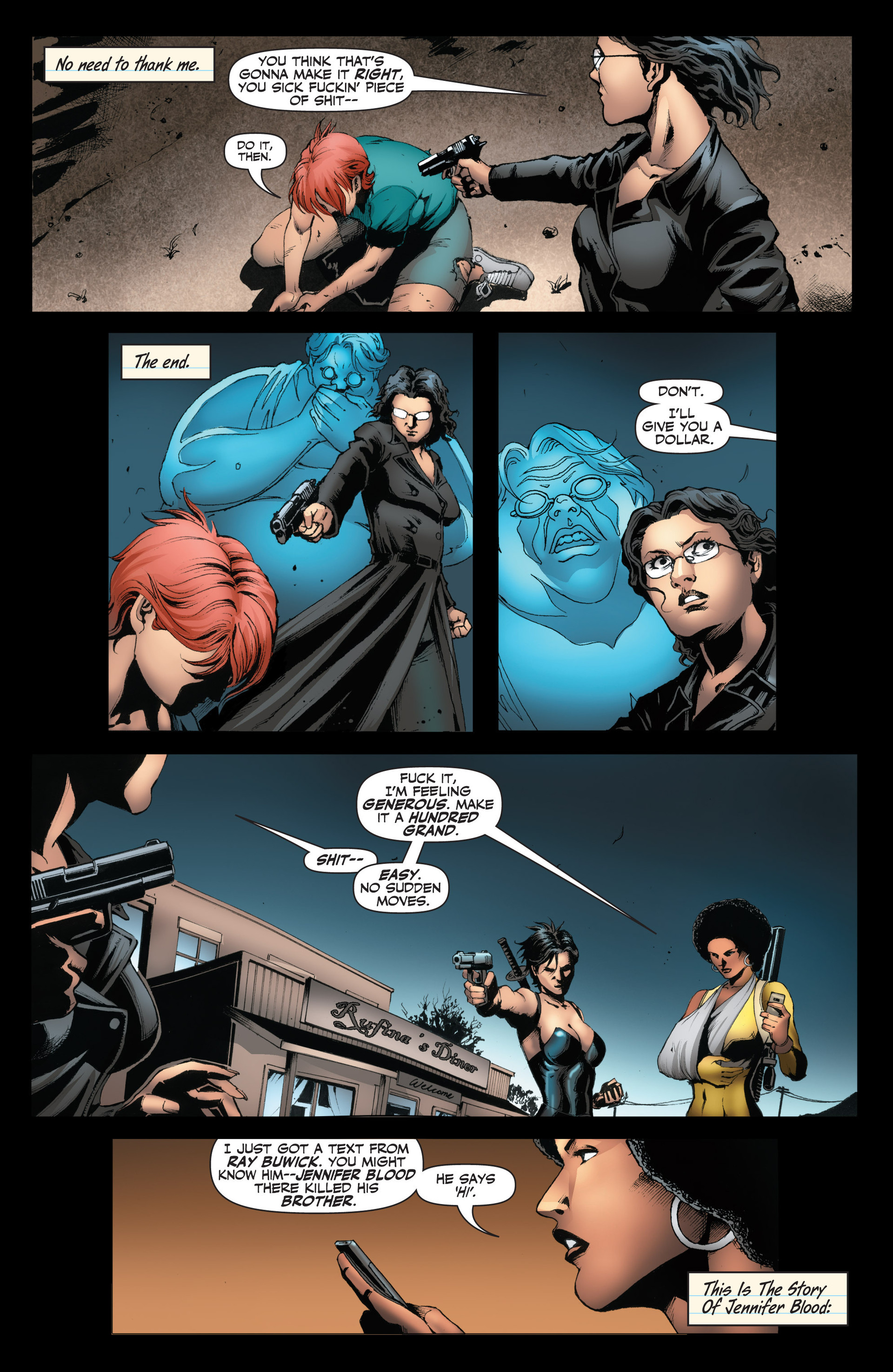 Read online Jennifer Blood comic -  Issue #23 - 9